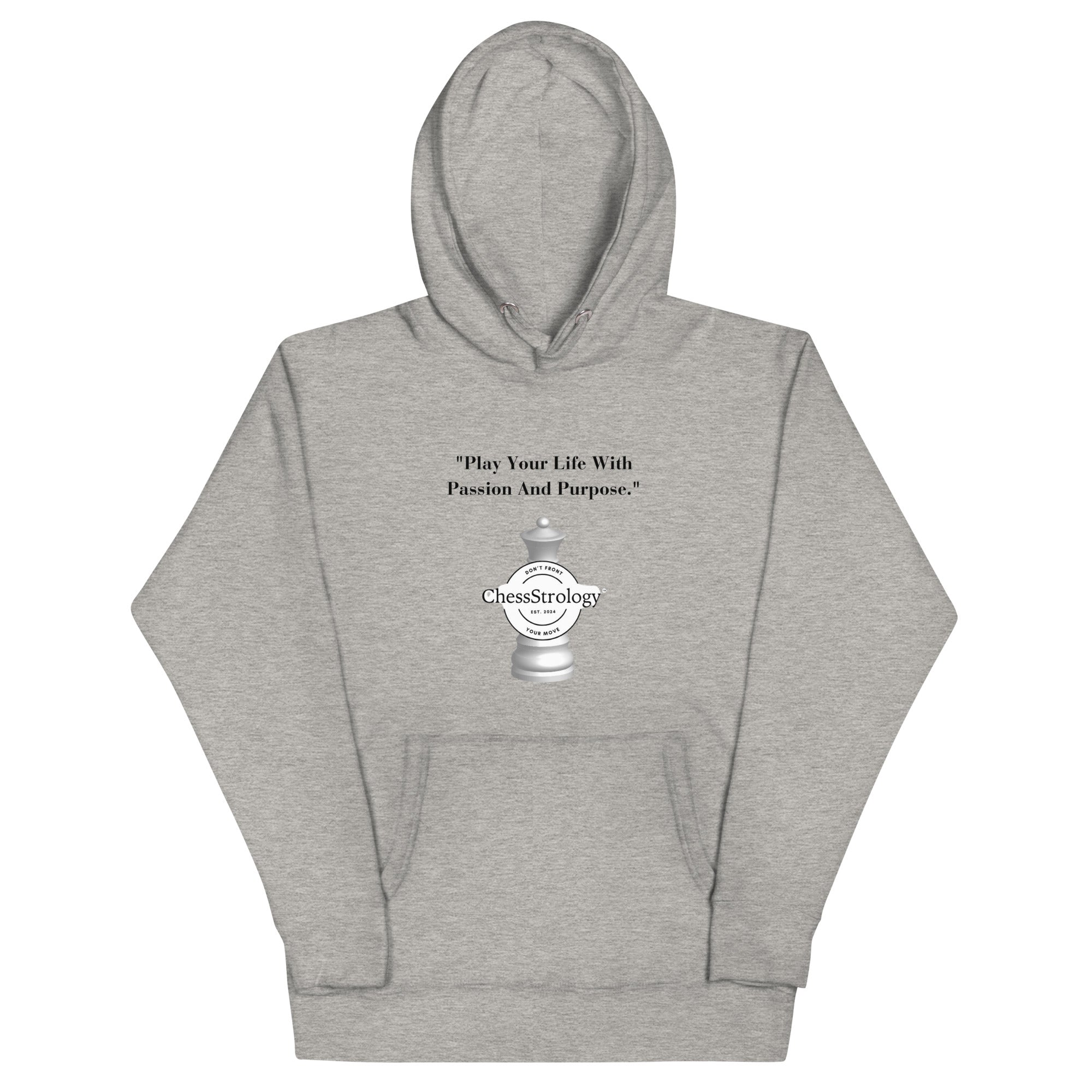 ChessStrology Play Your Life With Passion And Purpose Unisex Hoodie