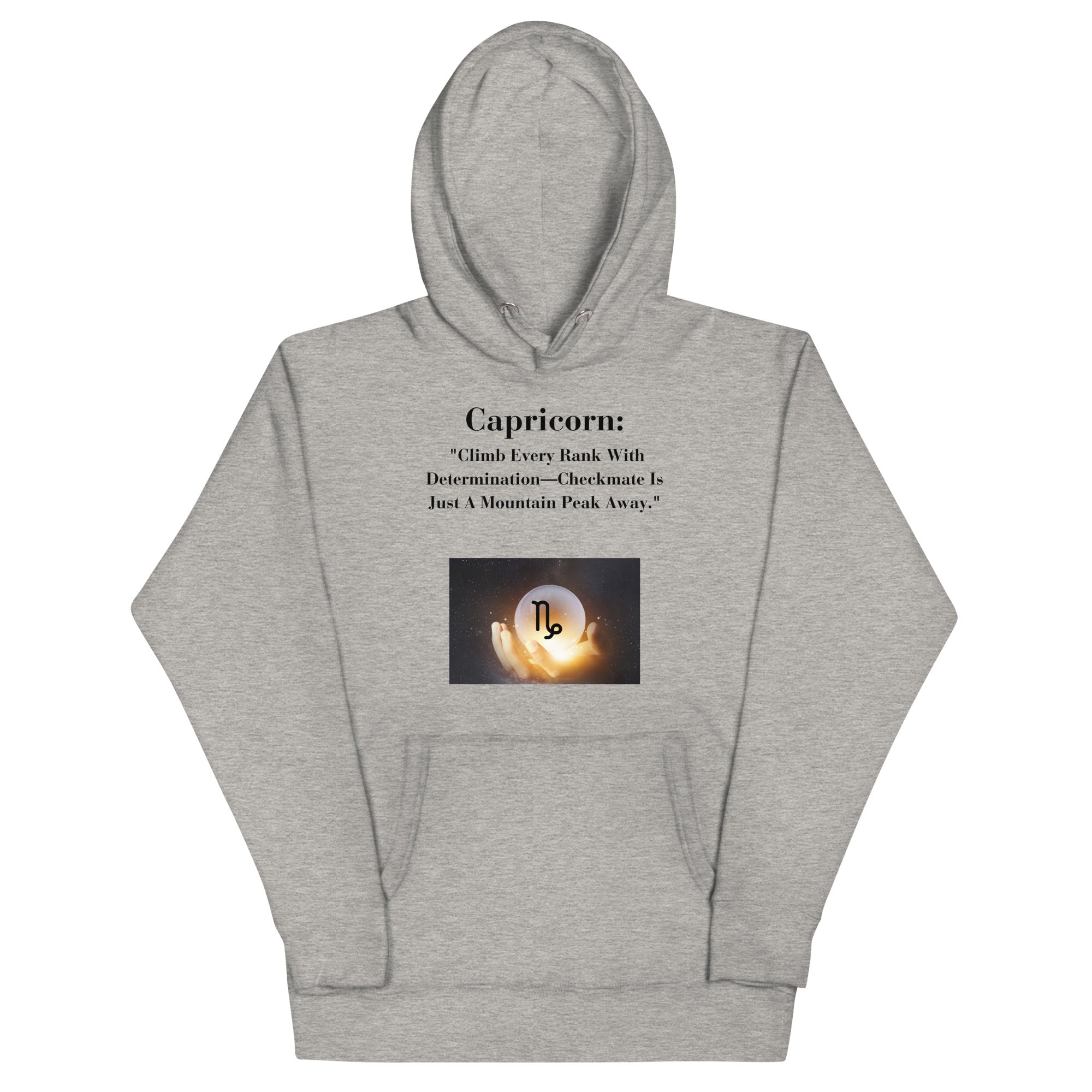 ChessStrology Zodiac Unisex Capricorn Hoodie