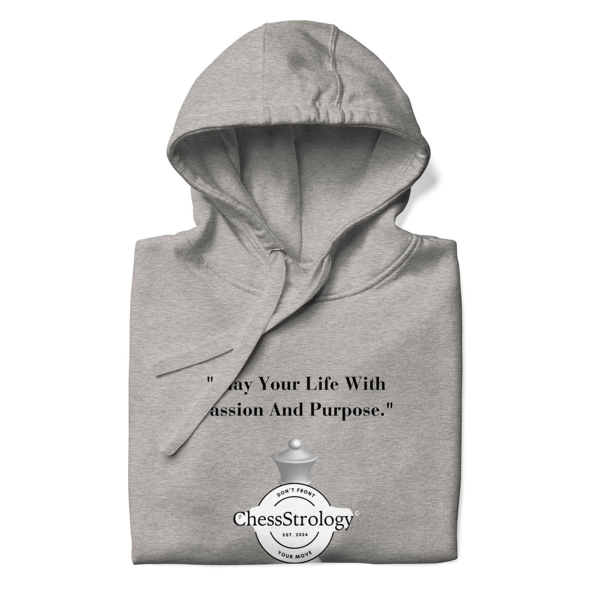 ChessStrology Play Your Life With Passion And Purpose Unisex Hoodie