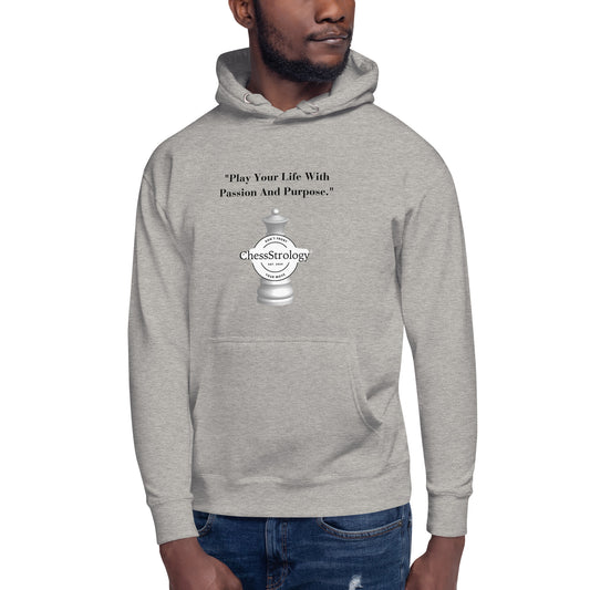 ChessStrology Play Your Life With Passion And Purpose Unisex Hoodie