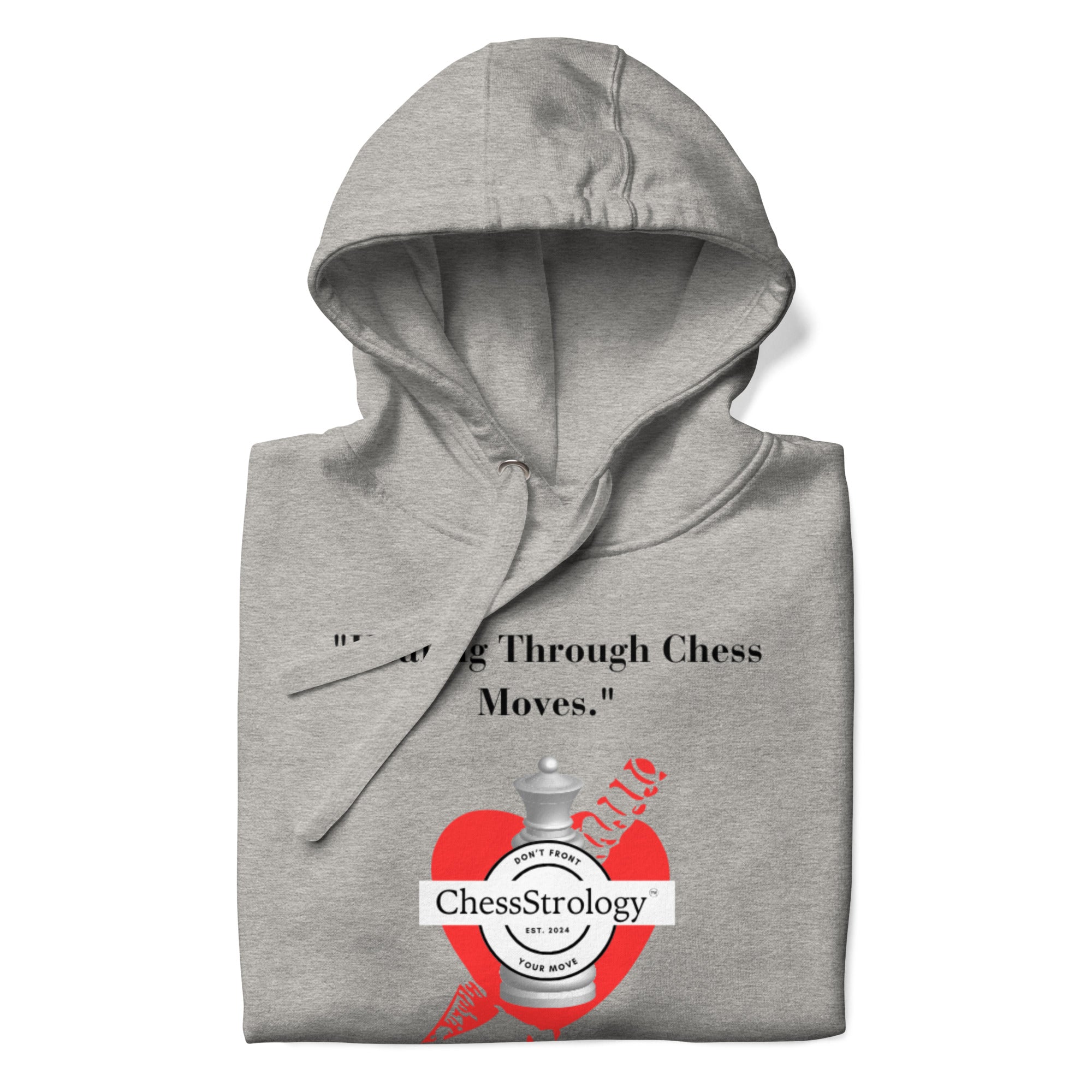 ChessStrology Healing Through Chess Moves Unisex Hoodie