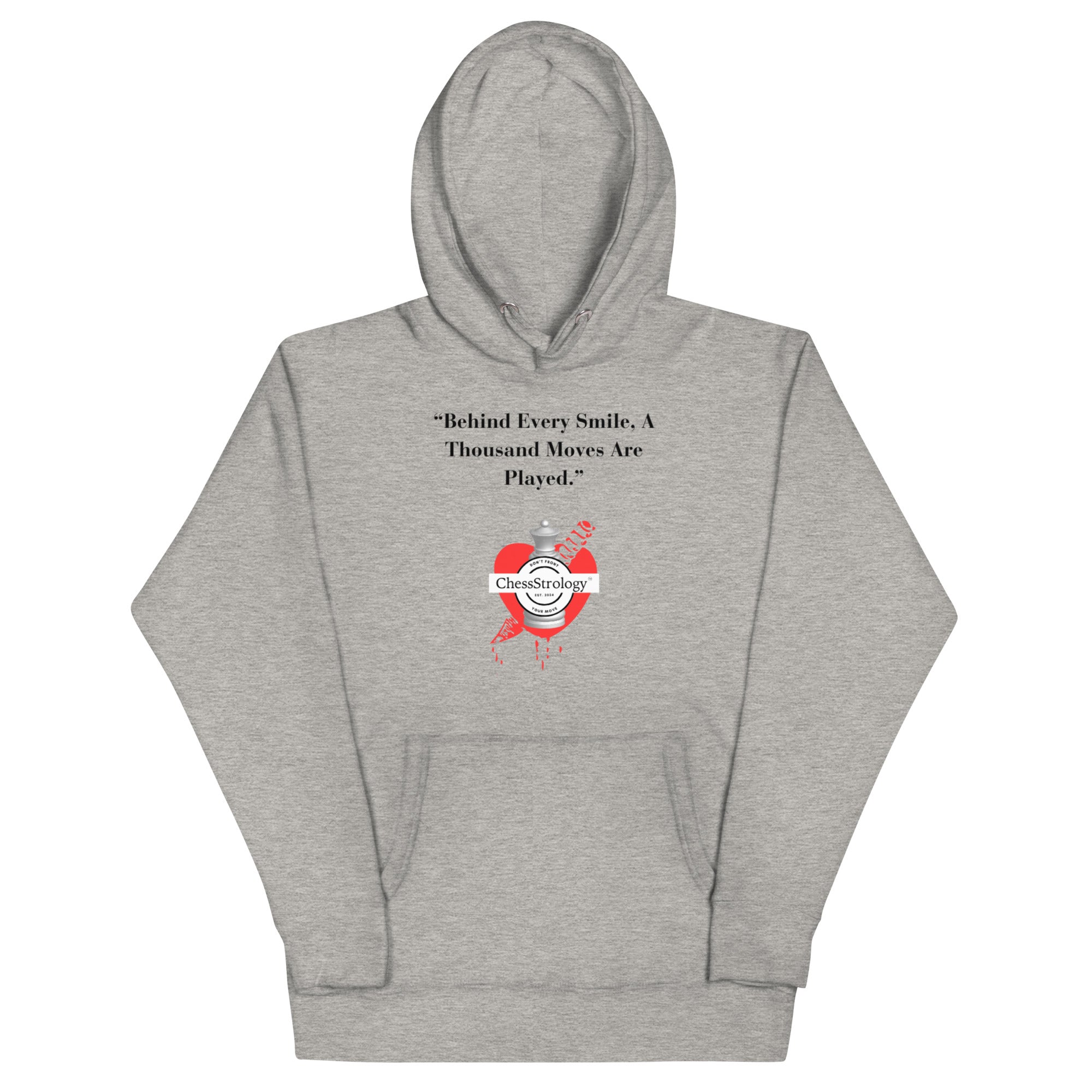 ChessStrology Behind Every Smile Unisex Hoodie