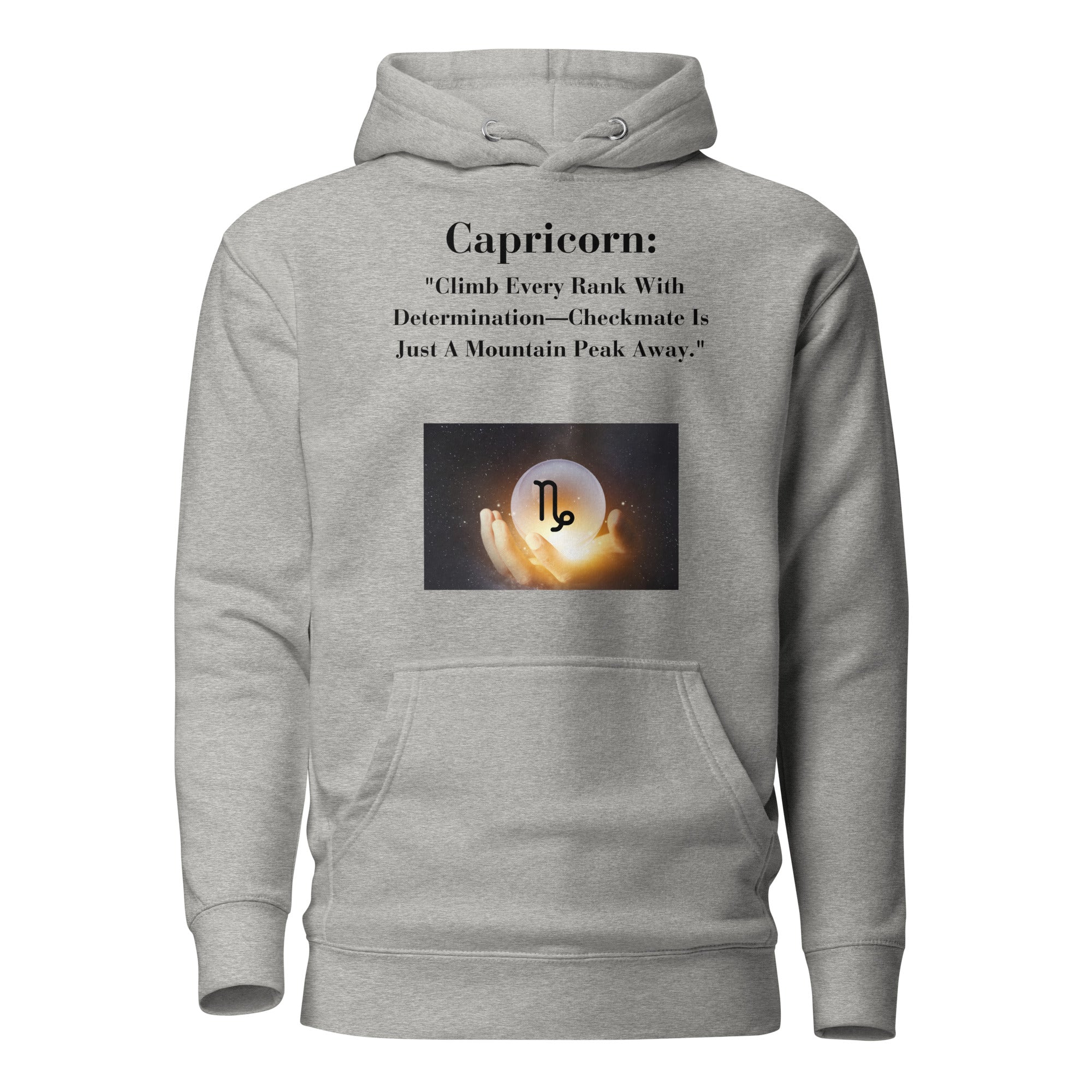 ChessStrology Zodiac Unisex Capricorn Hoodie