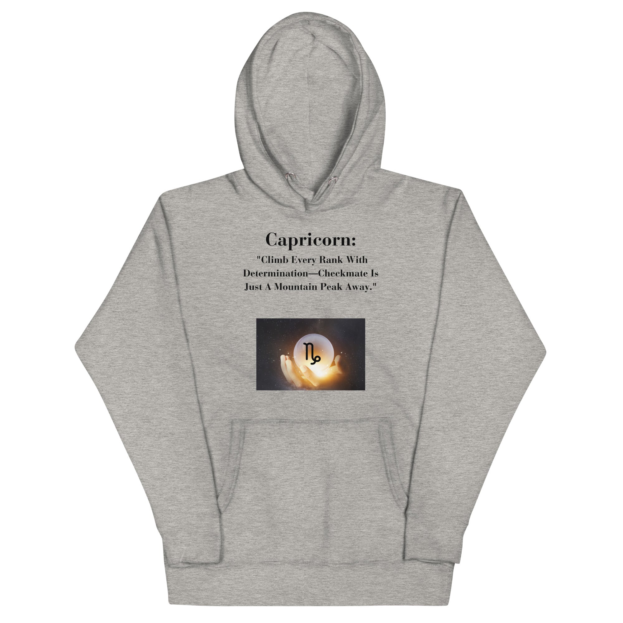 ChessStrology Zodiac Unisex Capricorn Hoodie