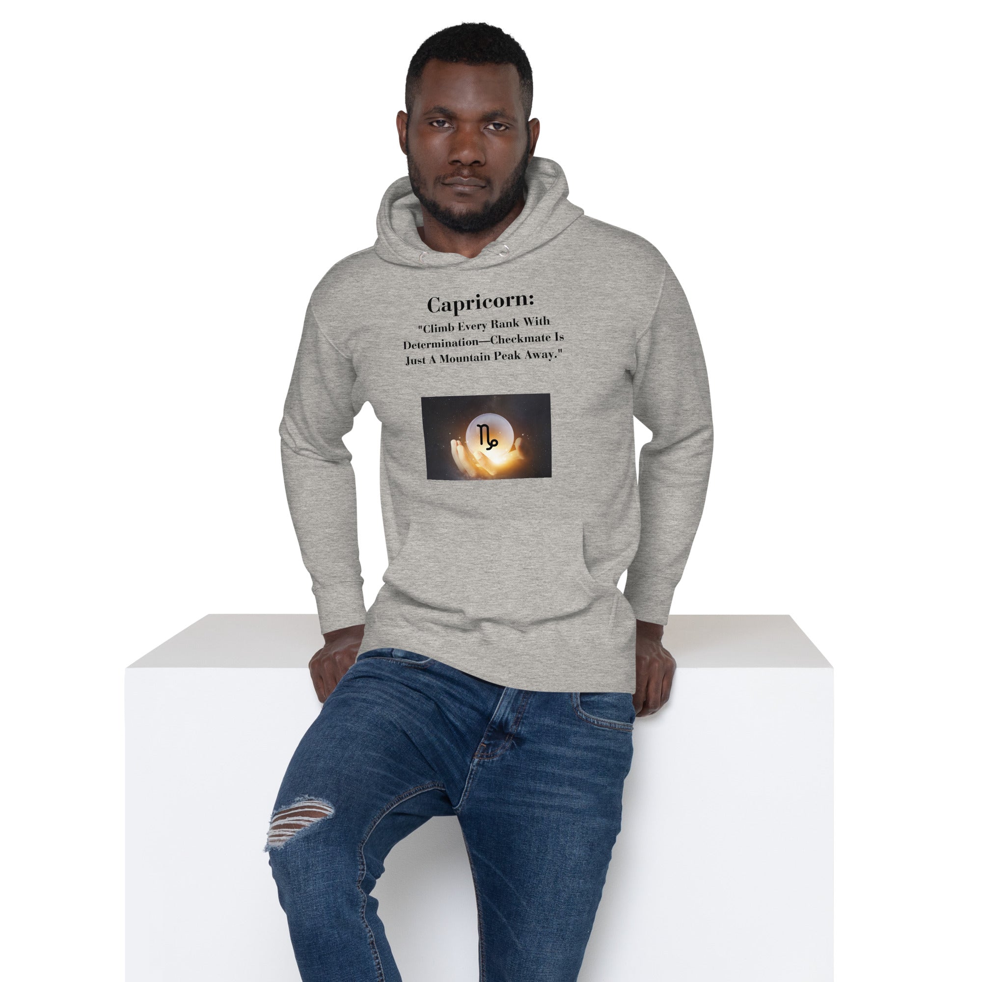 ChessStrology Zodiac Unisex Capricorn Hoodie