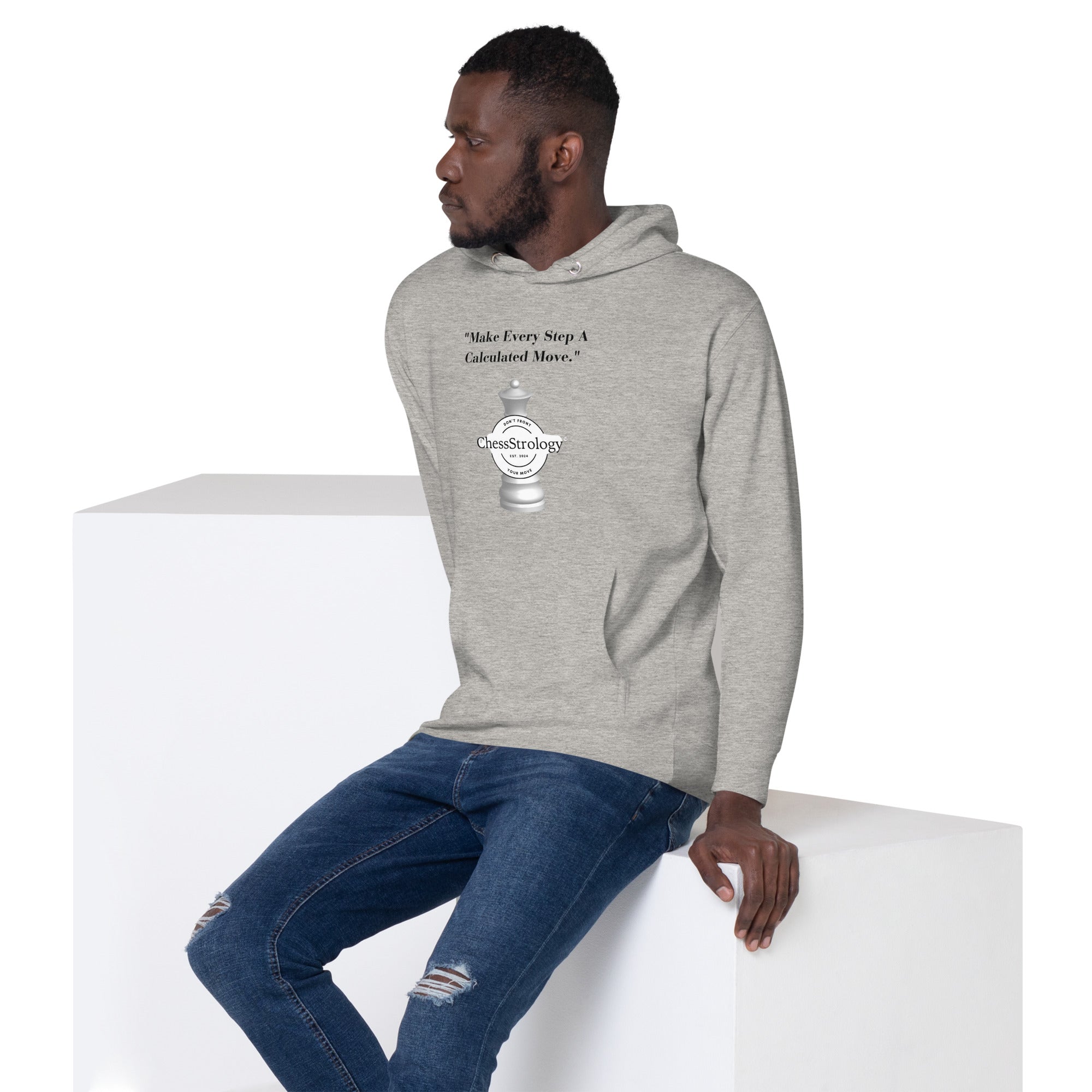 ChessStrology Make Every Step A Calculated Move Unisex Hoodie