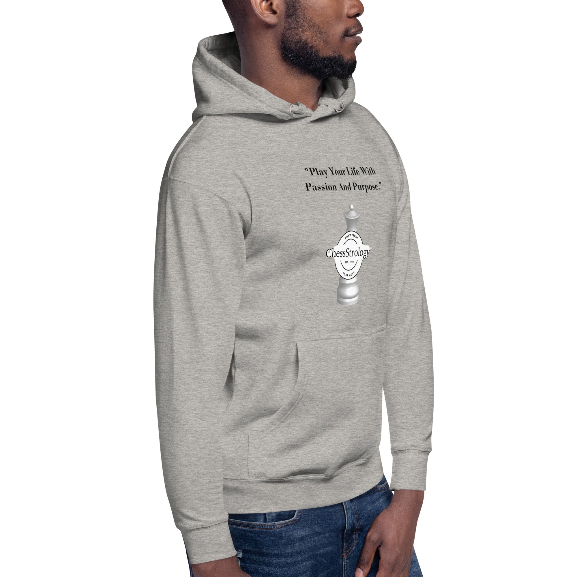 ChessStrology Play Your Life With Passion And Purpose Unisex Hoodie