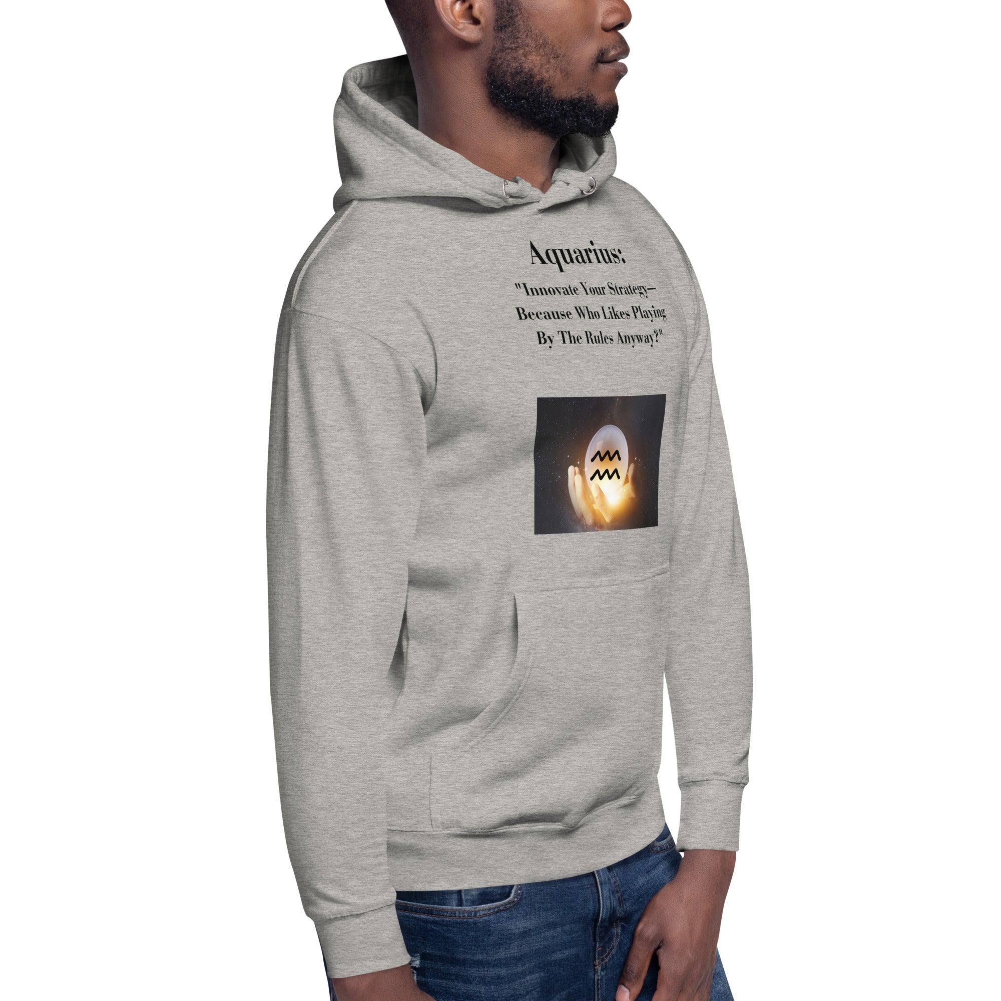 ChessStrology Zodiac Unisex Aquarius Hoodie