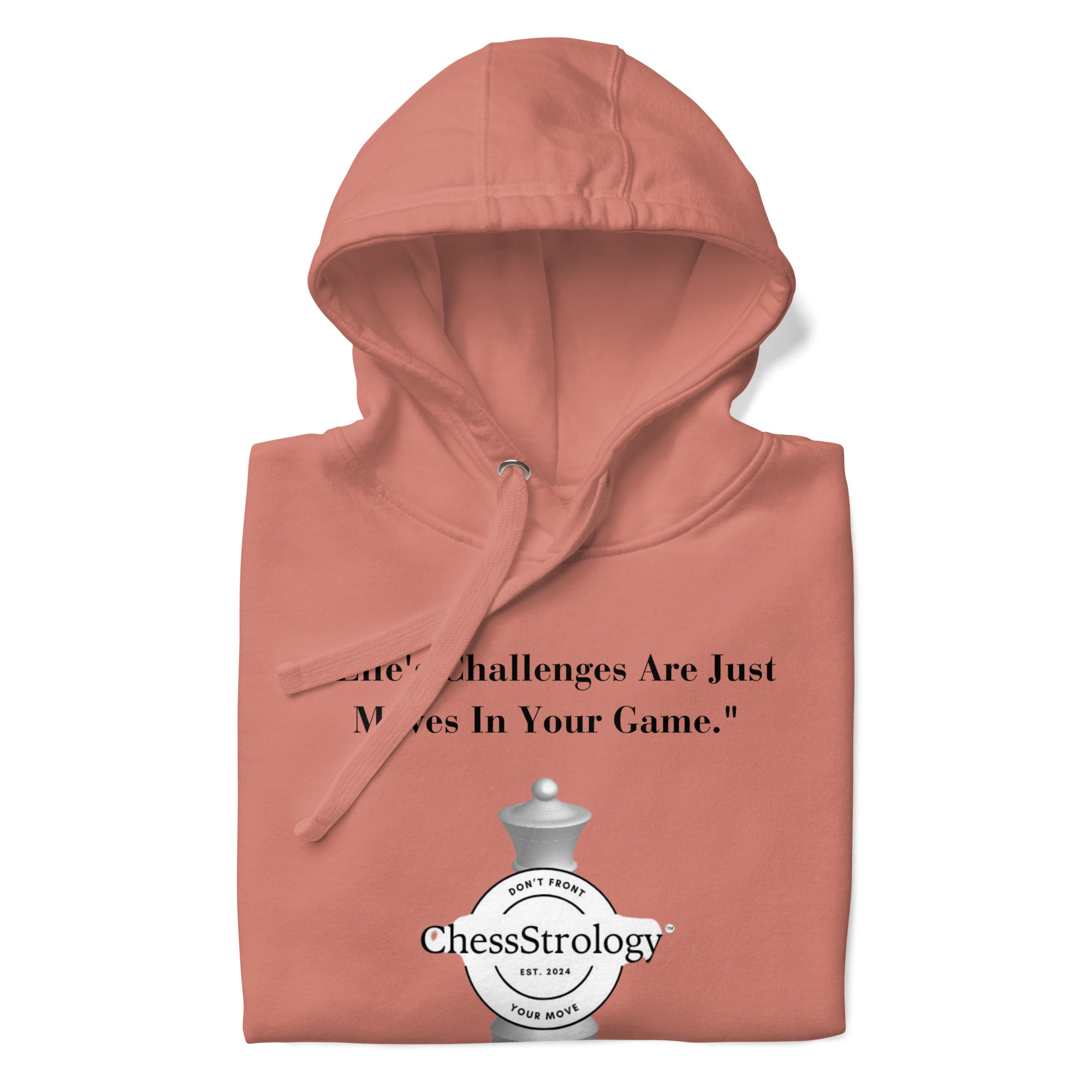 ChessStrology Life Challenges Are Just Move Unisex Hoodie