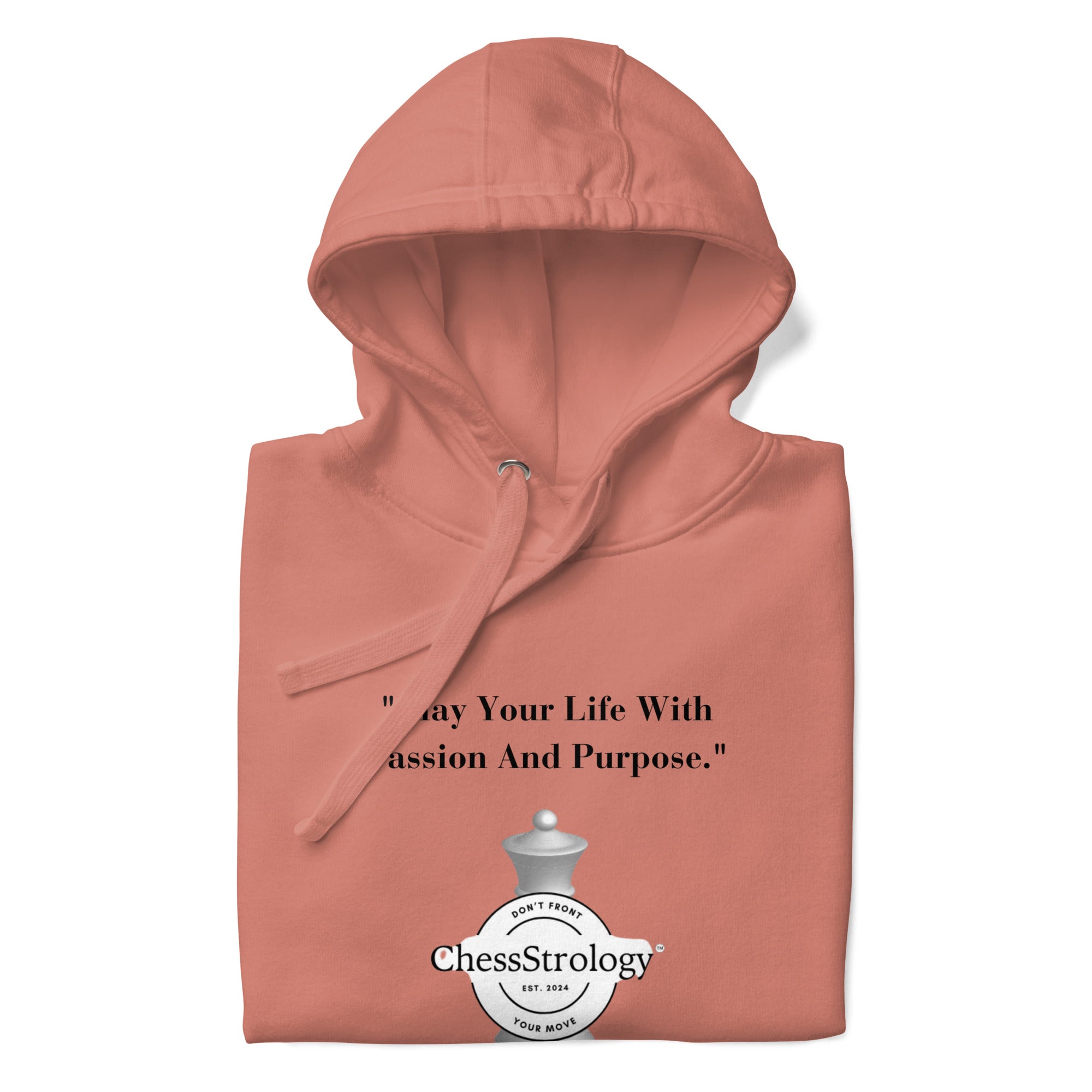 ChessStrology Play Your Life With Passion And Purpose Unisex Hoodie