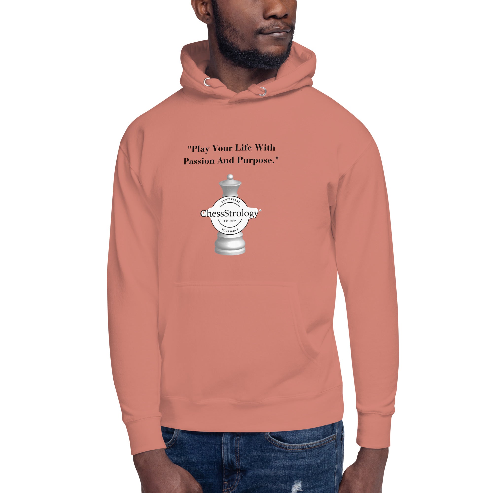 ChessStrology Play Your Life With Passion And Purpose Unisex Hoodie