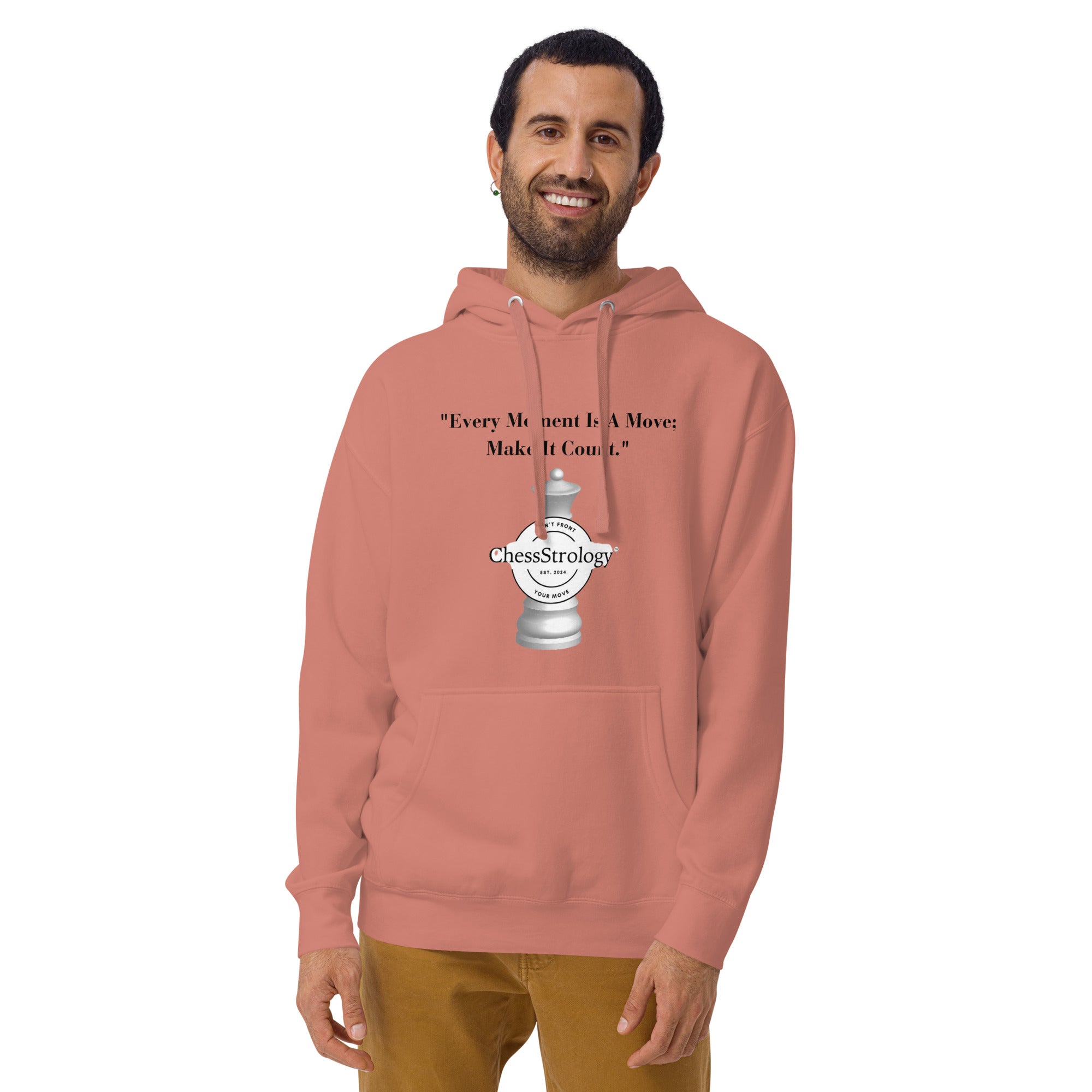 ChessStrology Every Moment  Is a Move Unisex Hoodie