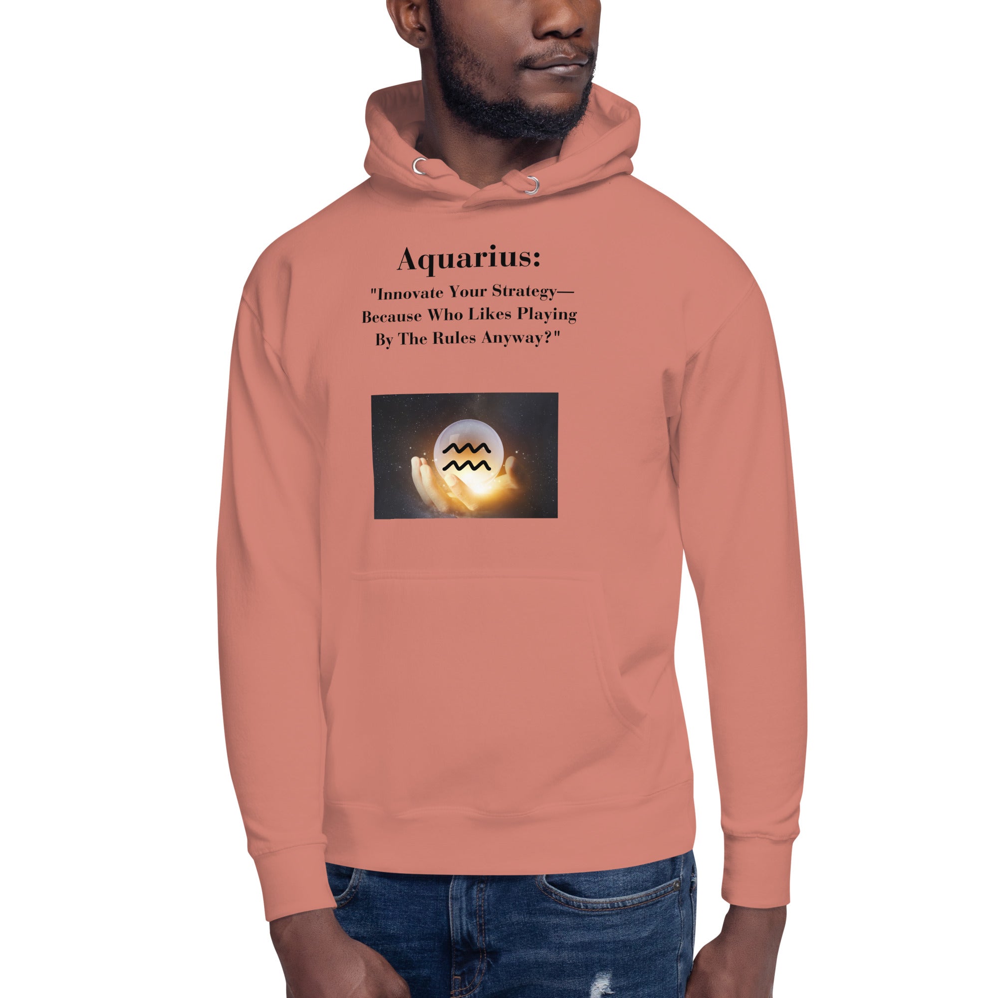 ChessStrology Zodiac Unisex Aquarius Hoodie