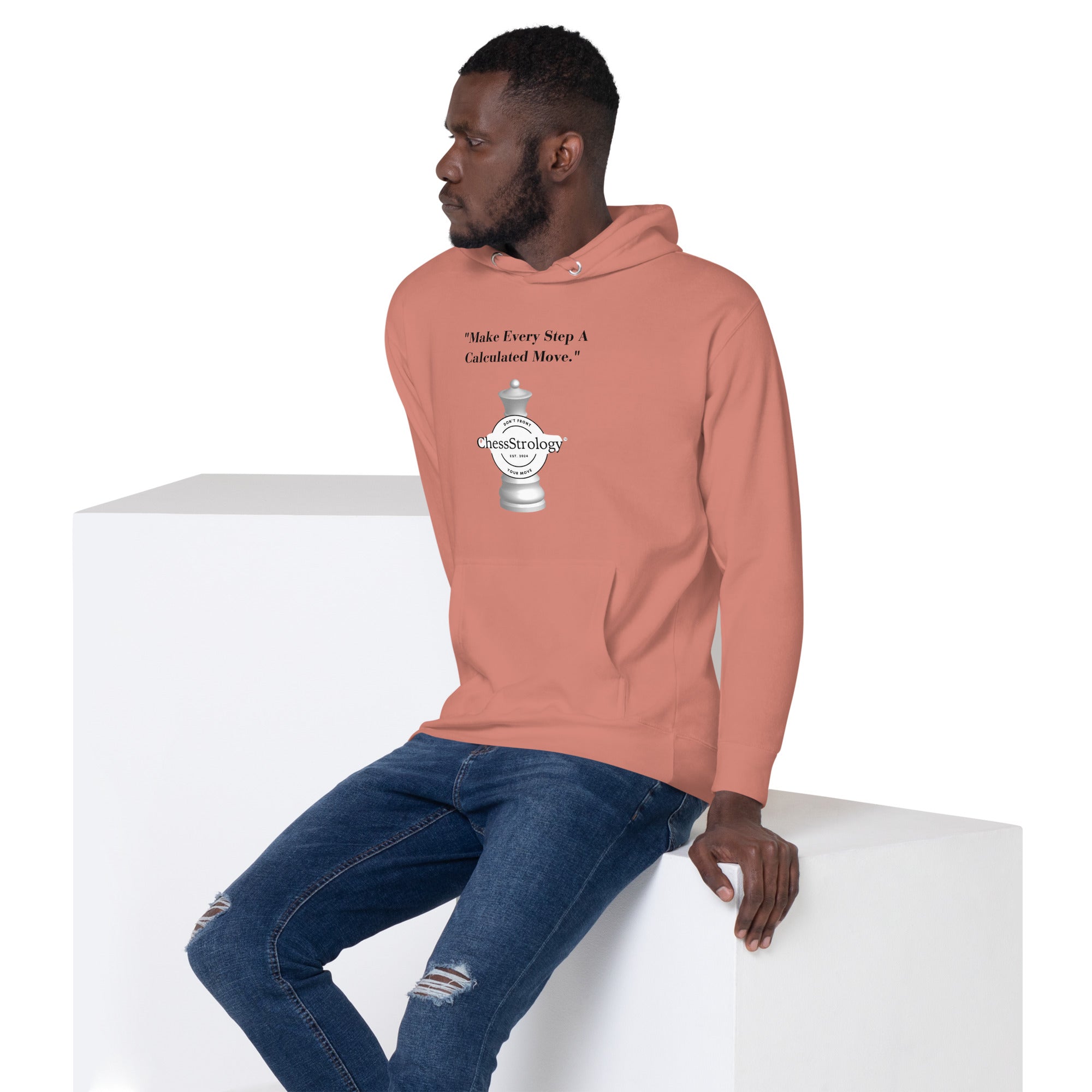 ChessStrology Make Every Step A Calculated Move Unisex Hoodie