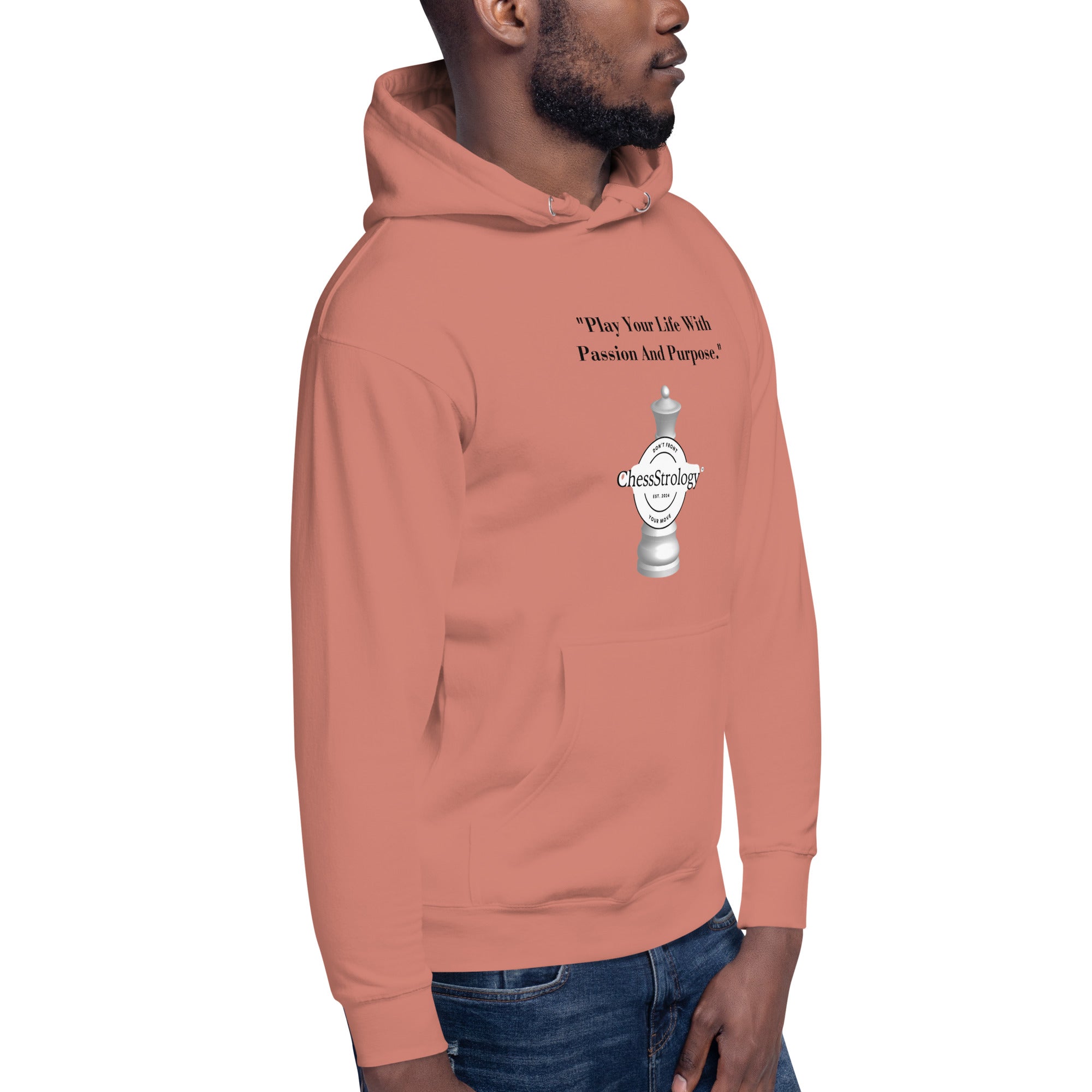 ChessStrology Play Your Life With Passion And Purpose Unisex Hoodie