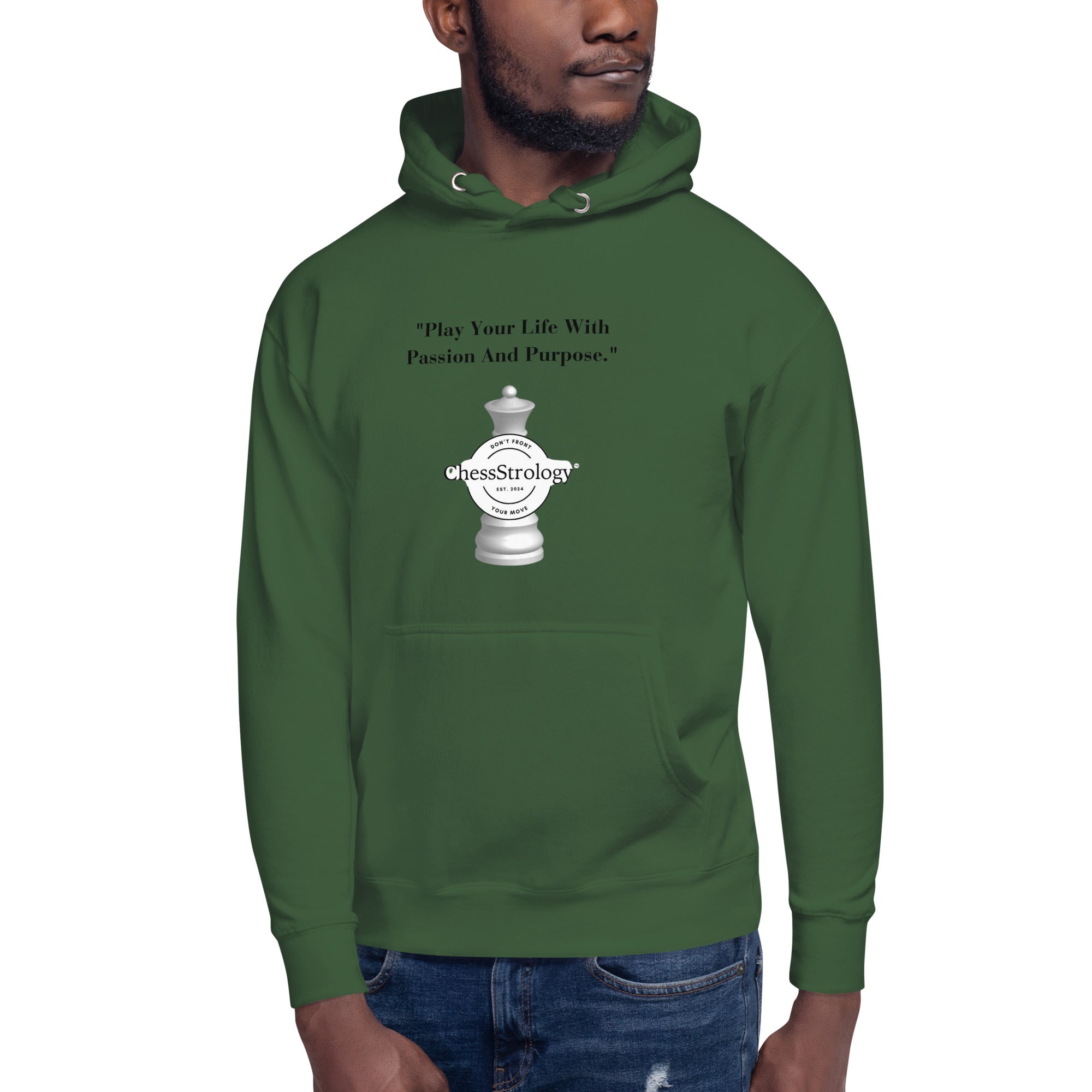 ChessStrology Play Your Life With Passion And Purpose Unisex Hoodie