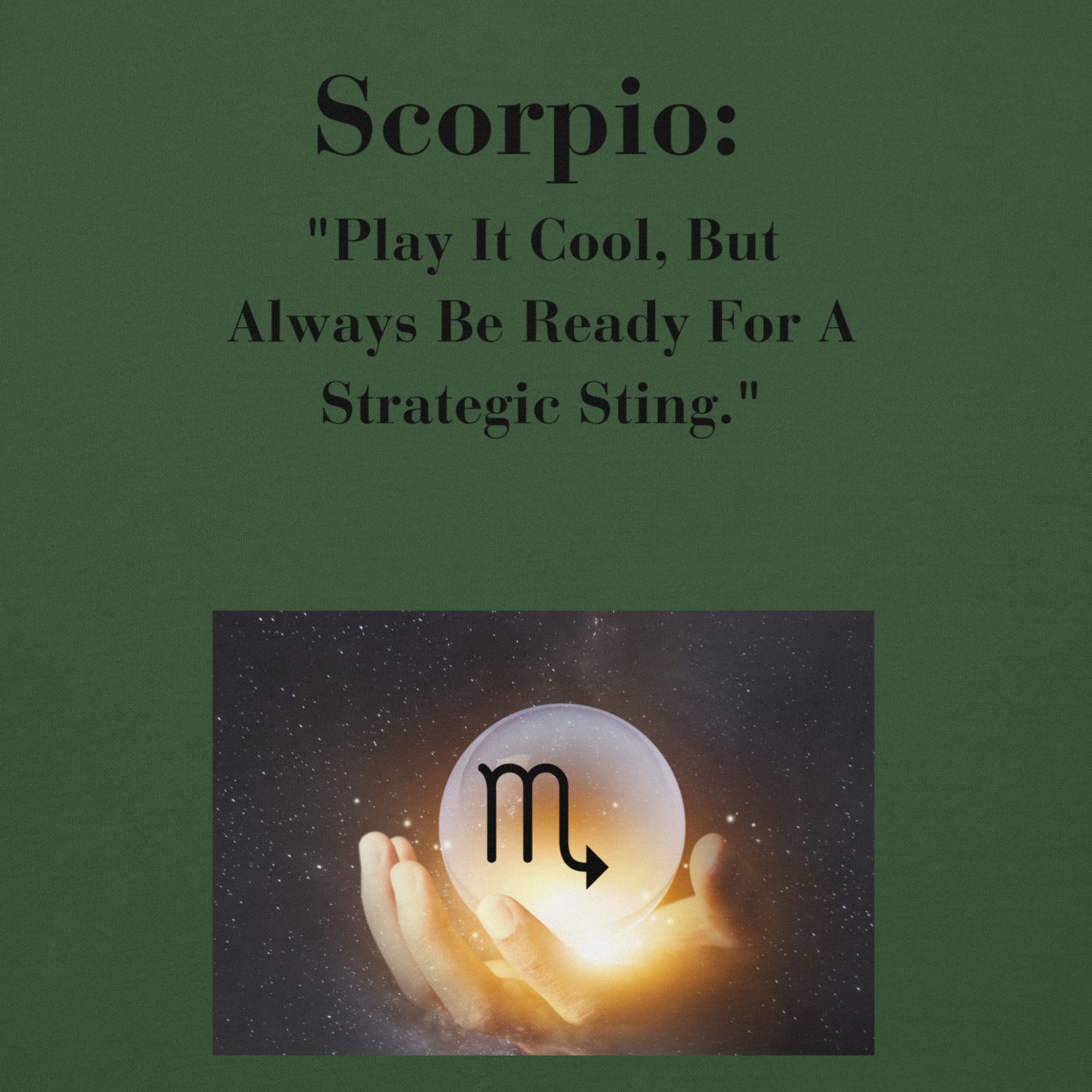 ChessStrology Zodiac Unisex Scorpio Hoodie