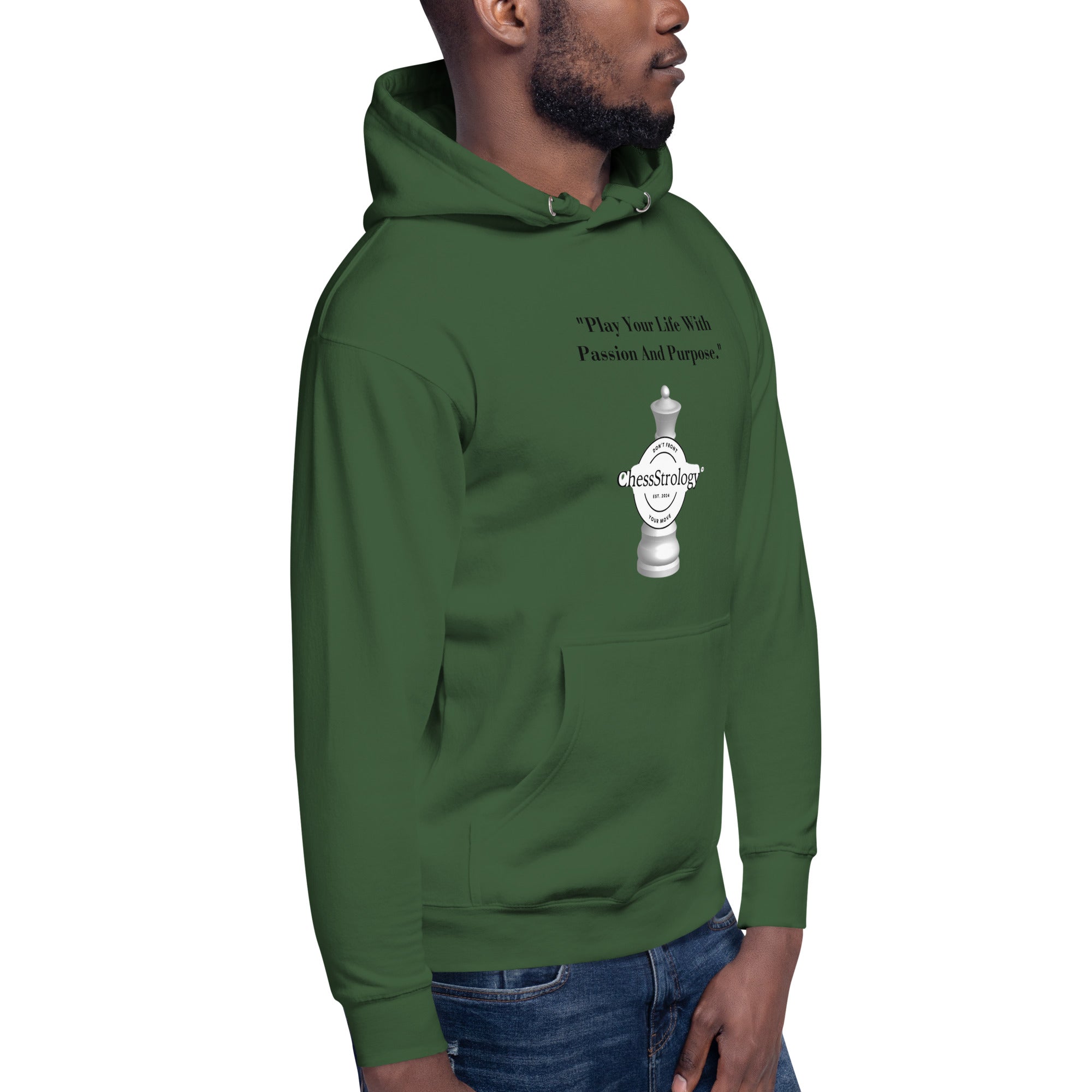 ChessStrology Play Your Life With Passion And Purpose Unisex Hoodie