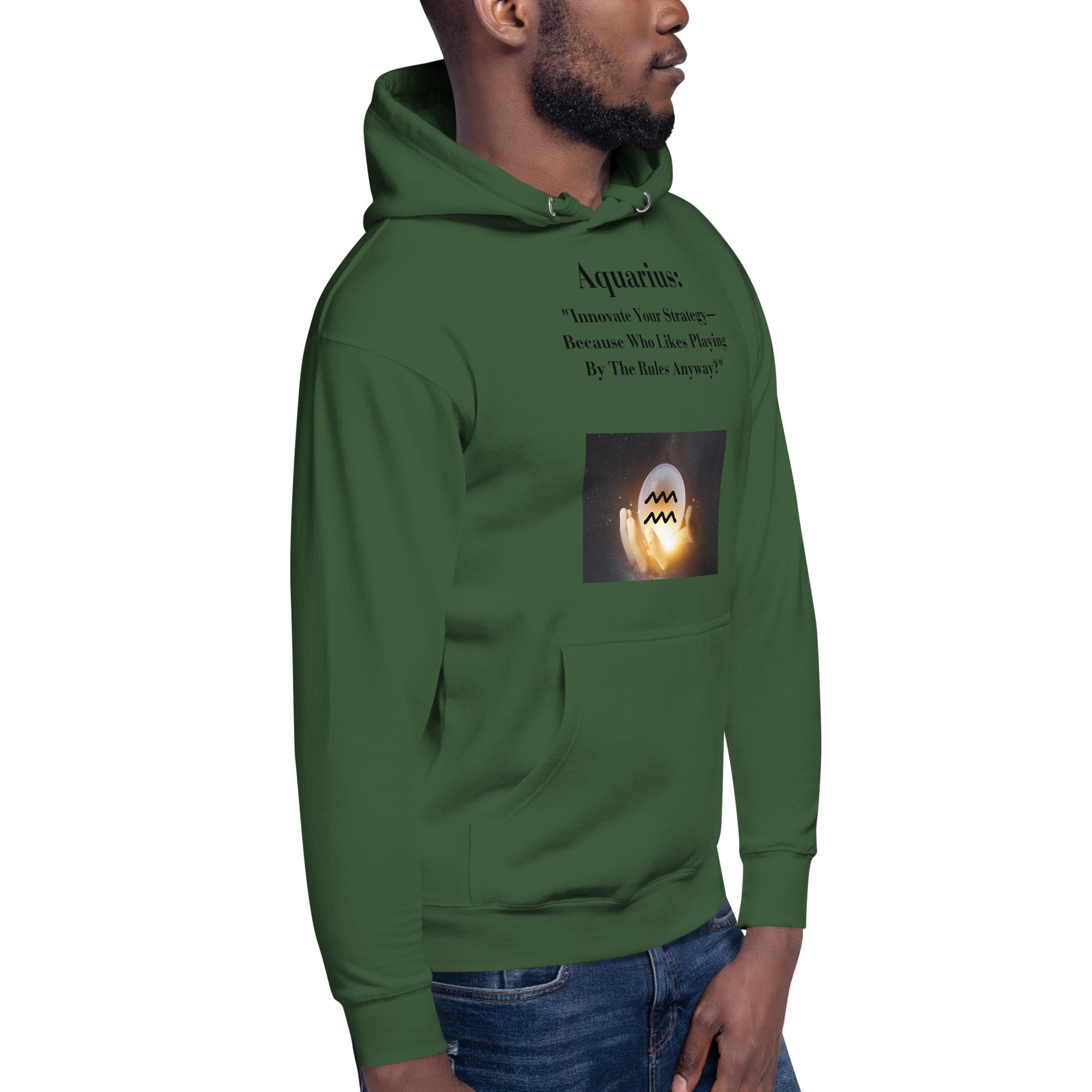 ChessStrology Zodiac Unisex Aquarius Hoodie