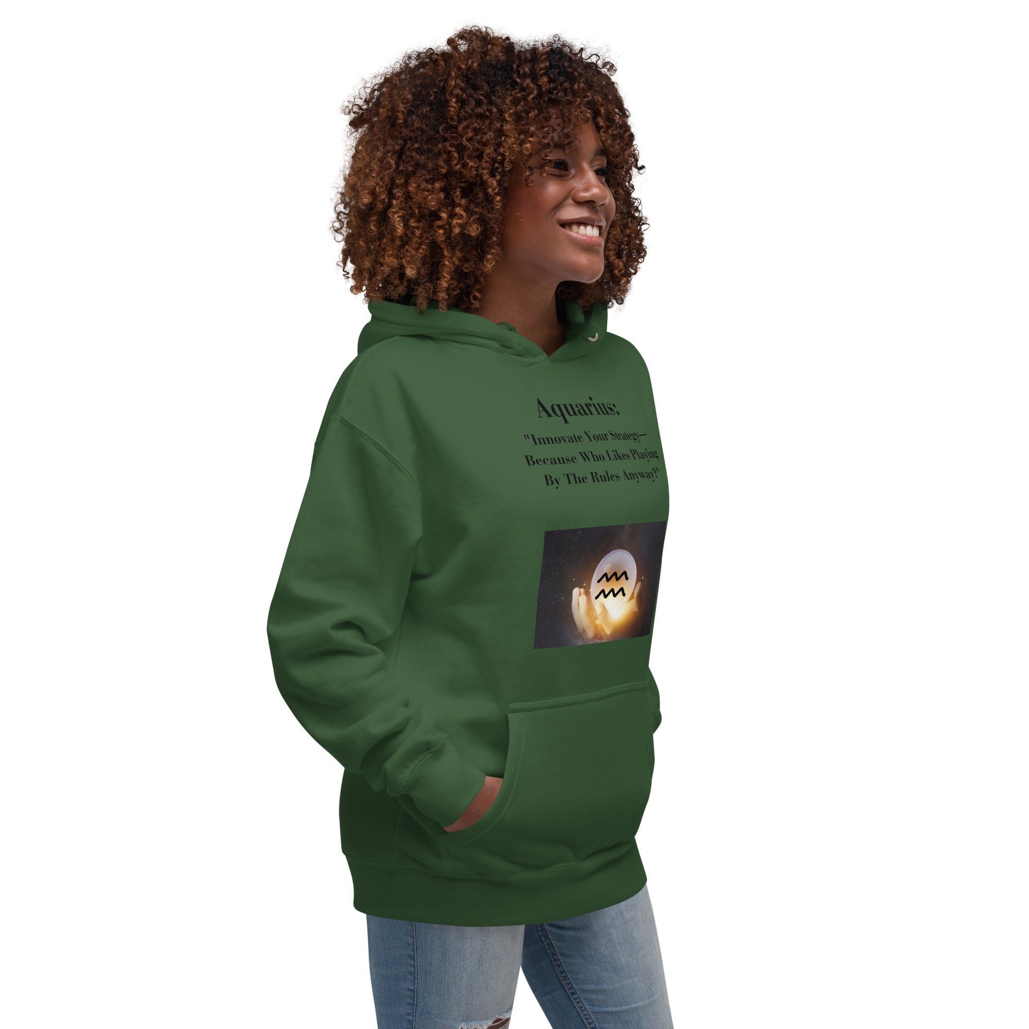 ChessStrology Zodiac Unisex Aquarius Hoodie