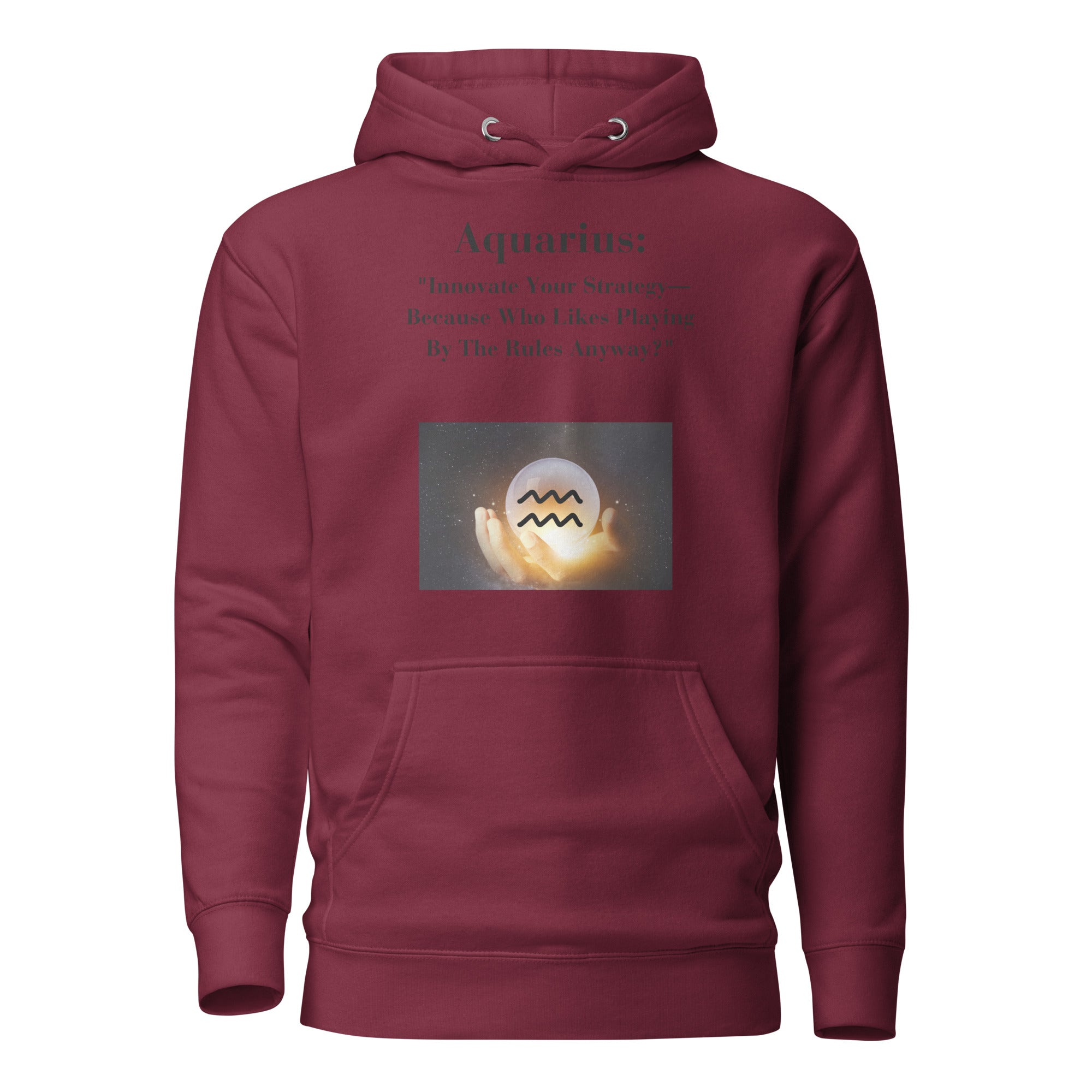 ChessStrology Zodiac Unisex Aquarius Hoodie