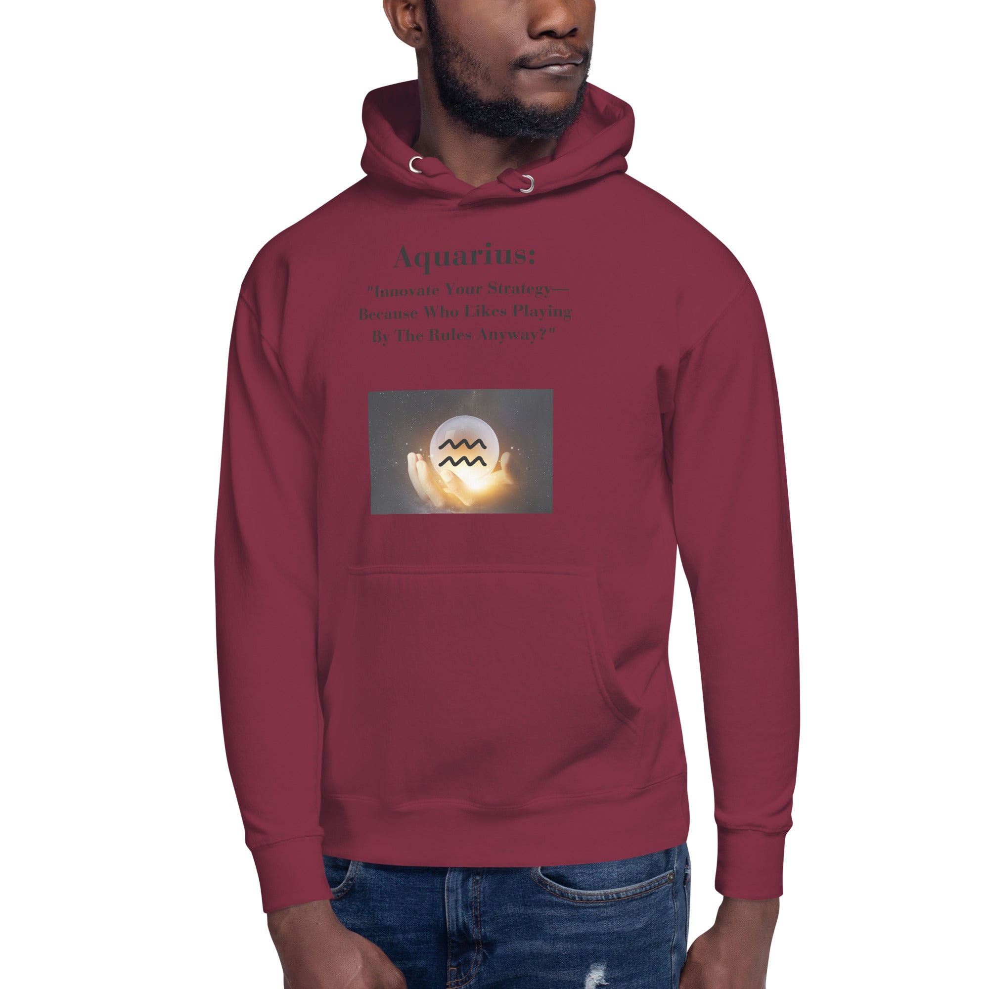 ChessStrology Zodiac Unisex Aquarius Hoodie