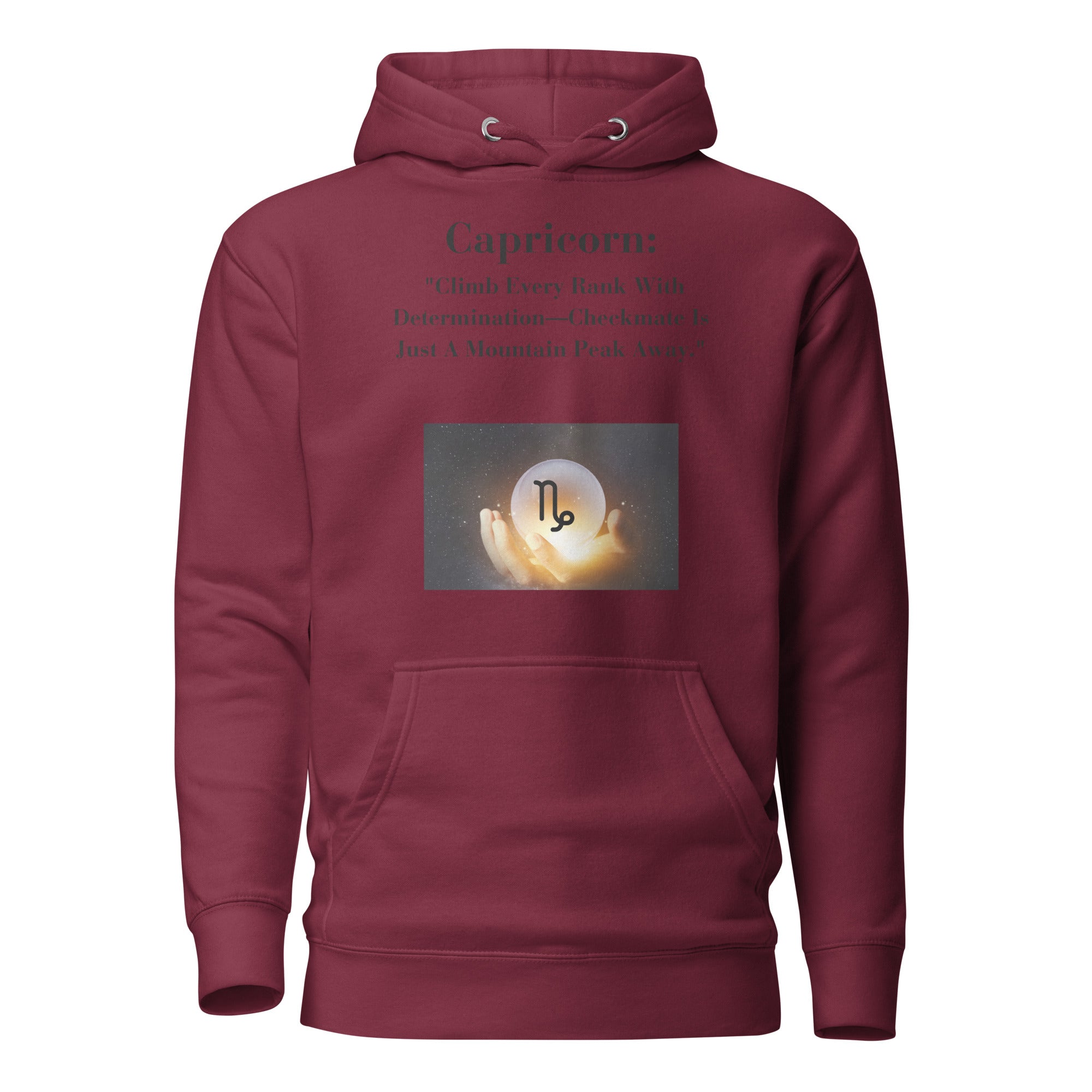 ChessStrology Zodiac Unisex Capricorn Hoodie