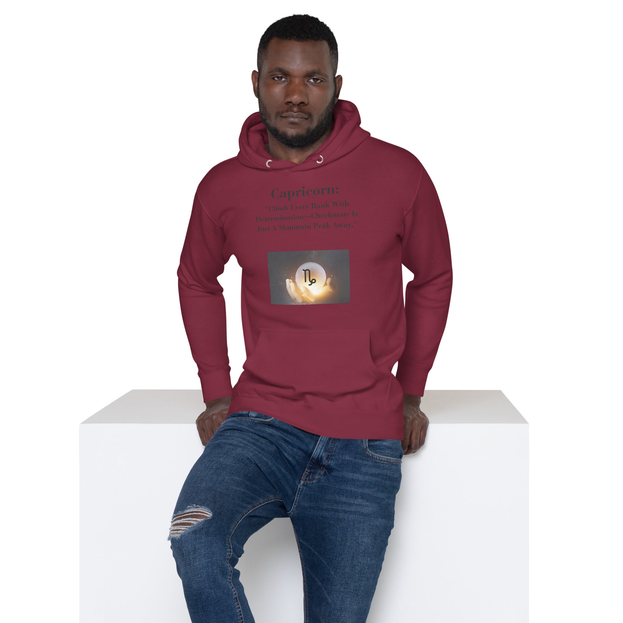 ChessStrology Zodiac Unisex Capricorn Hoodie