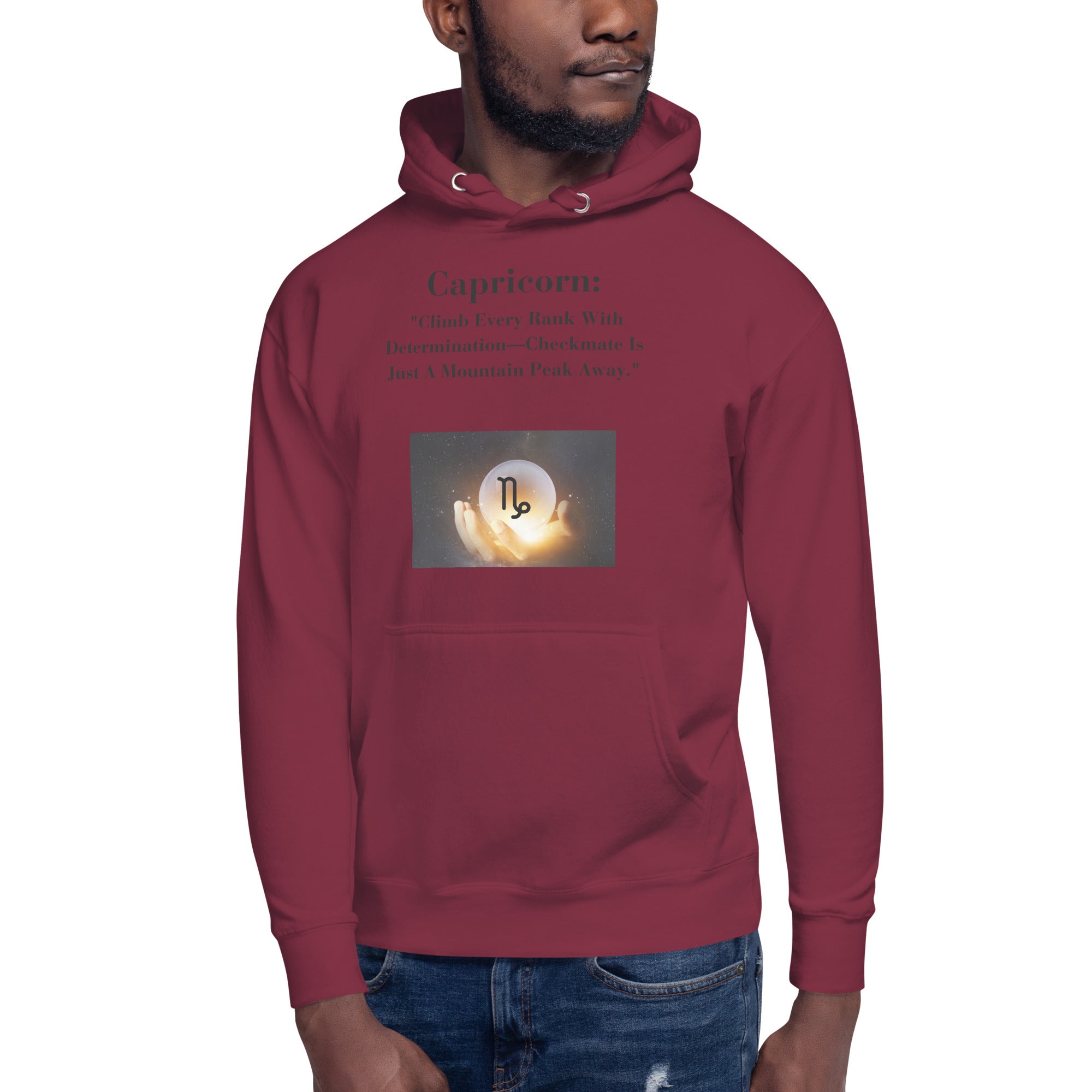 ChessStrology Zodiac Unisex Capricorn Hoodie