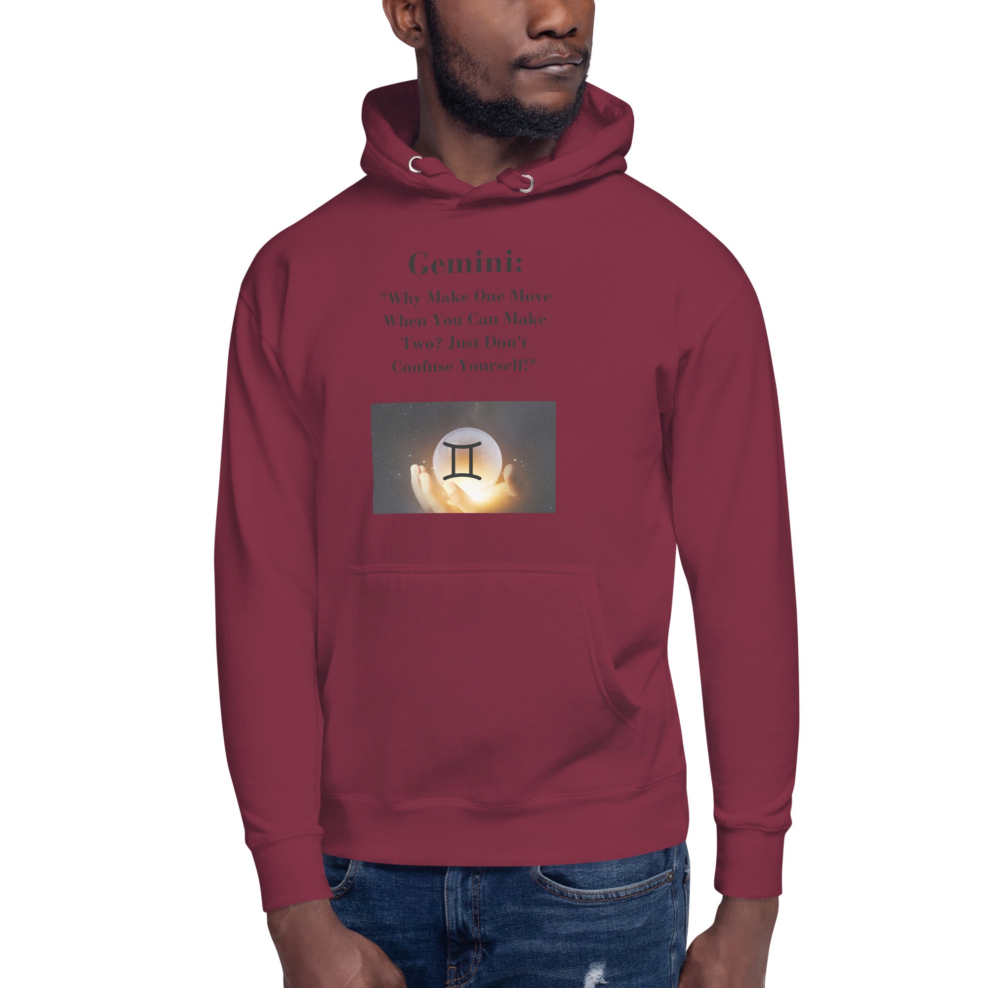 ChessStrology Zodiac Unisex Gemini Hoodie