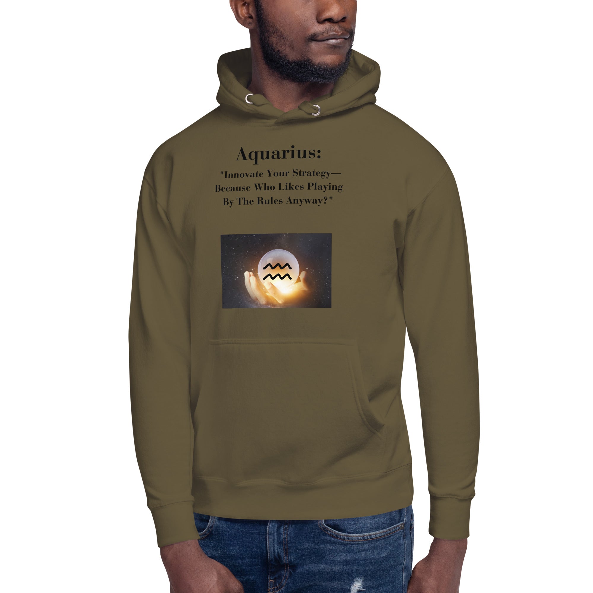 ChessStrology Zodiac Unisex Aquarius Hoodie