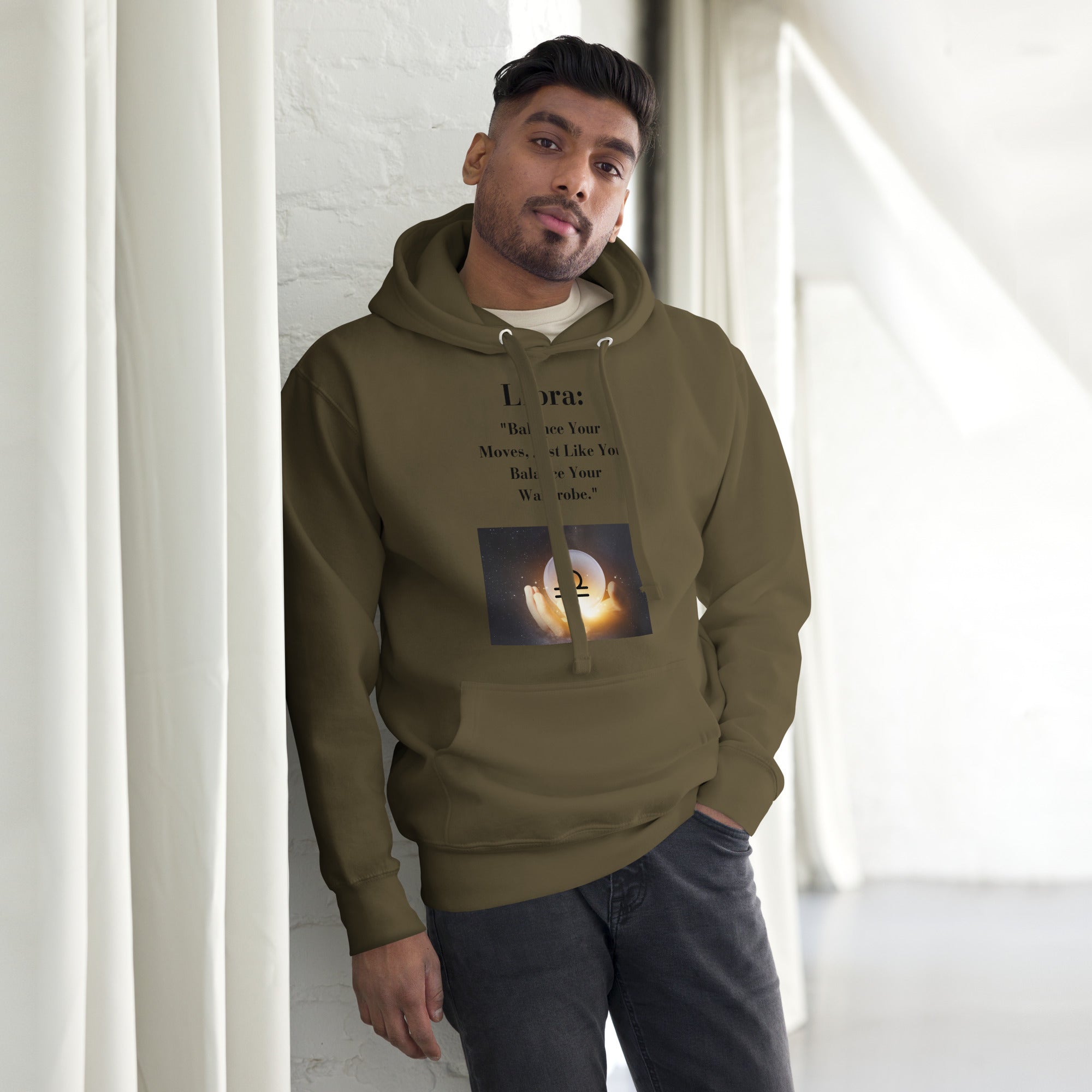 ChessStrology Zodiac Unisex Libra Hoodie