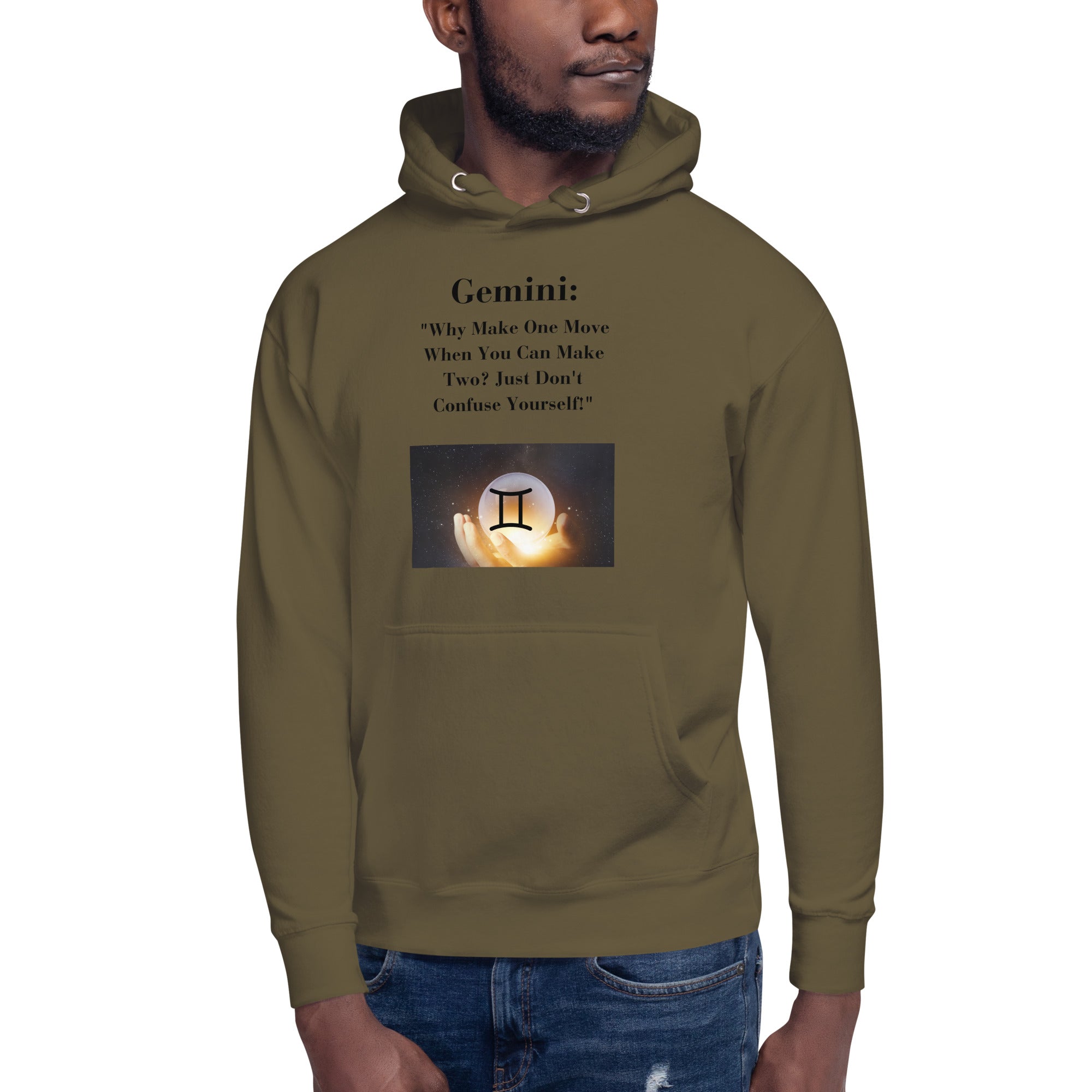 ChessStrology Zodiac Unisex Gemini Hoodie