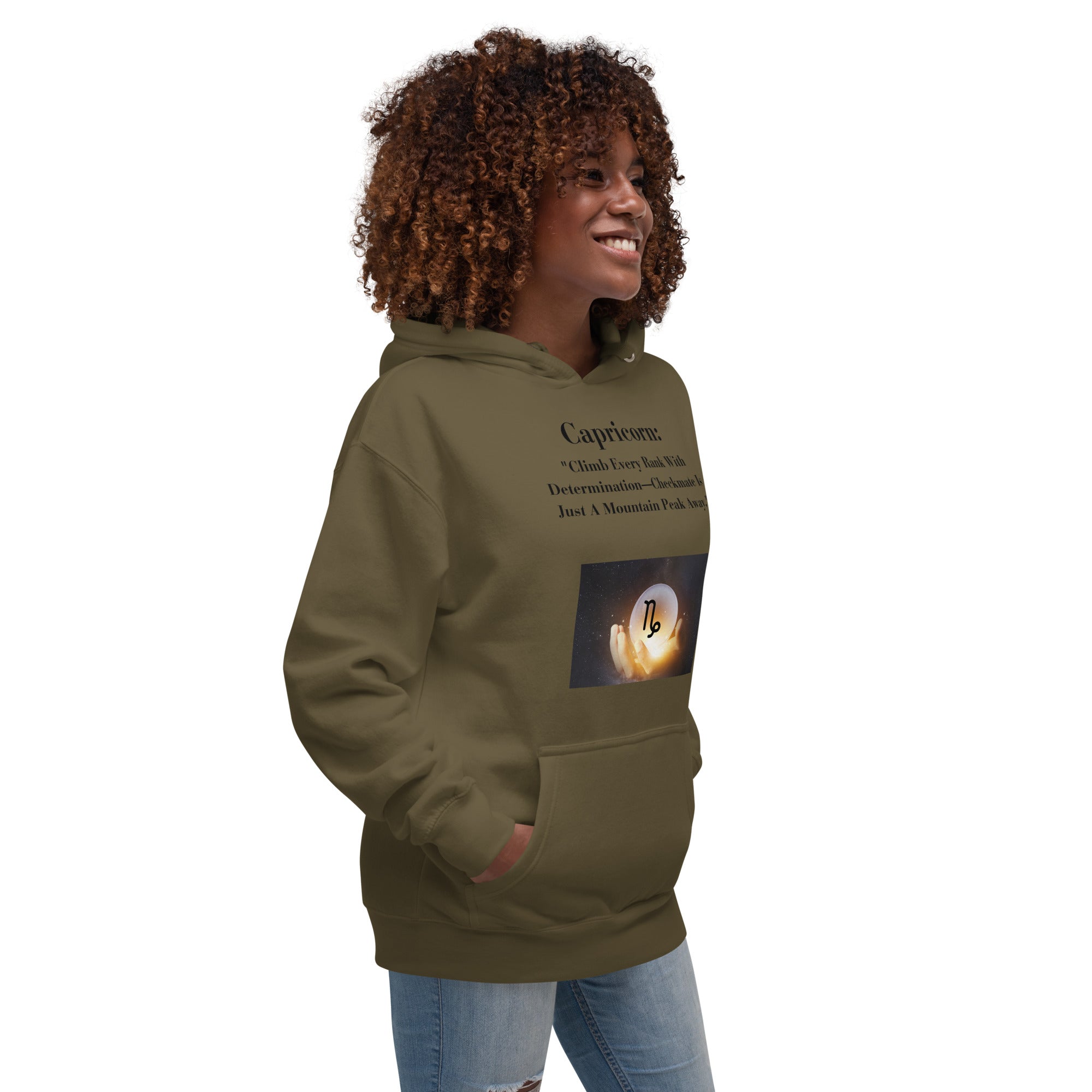 ChessStrology Zodiac Unisex Capricorn Hoodie