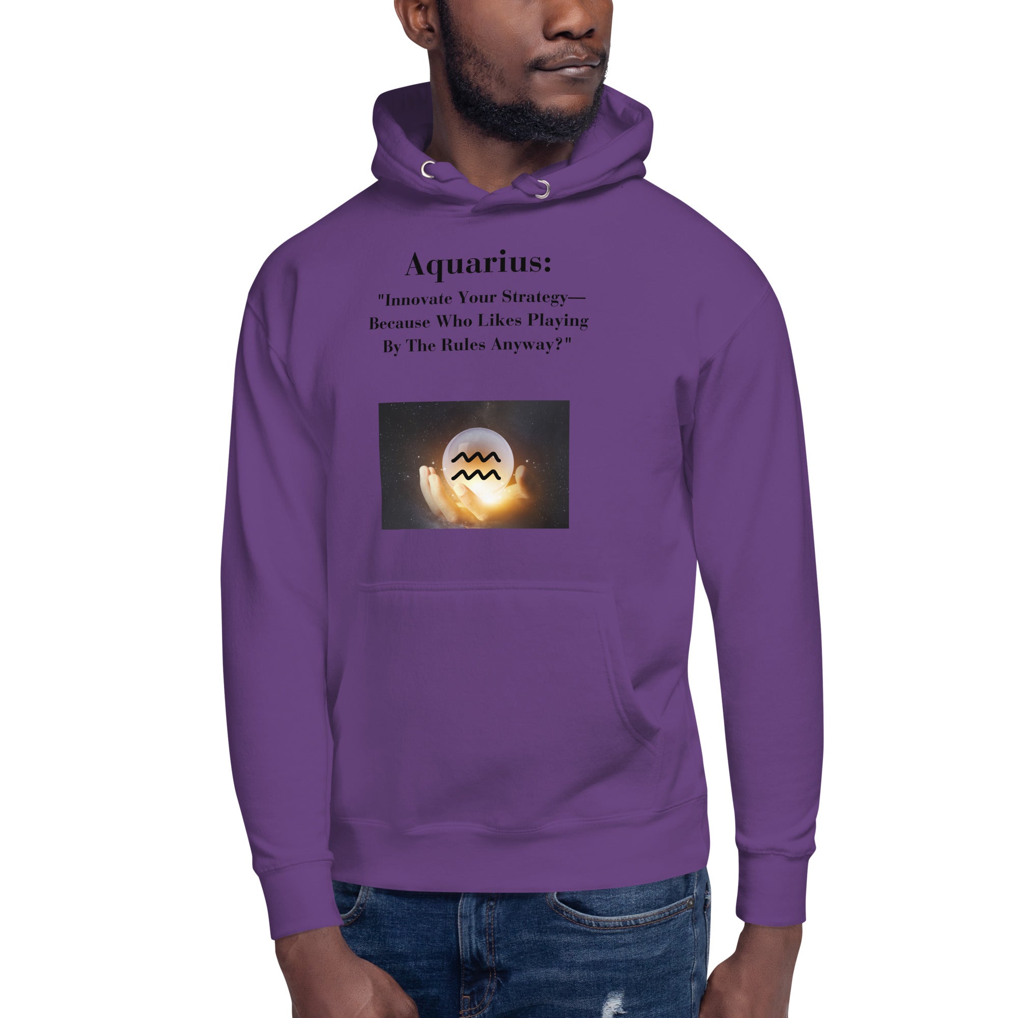 ChessStrology Zodiac Unisex Aquarius Hoodie