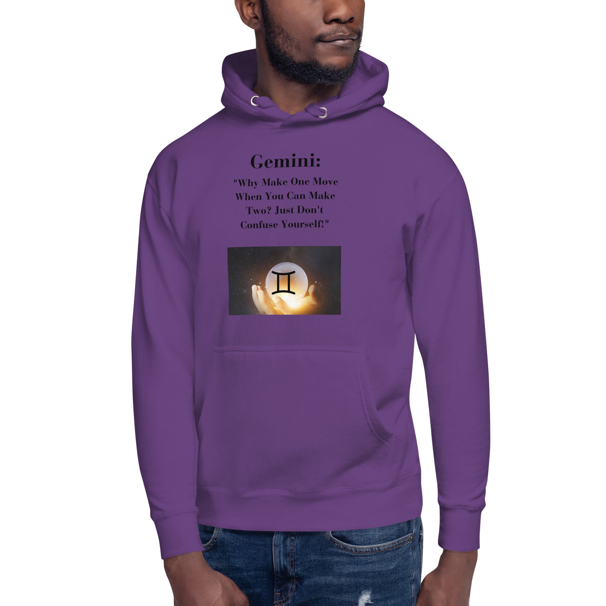 ChessStrology Zodiac Unisex Gemini Hoodie