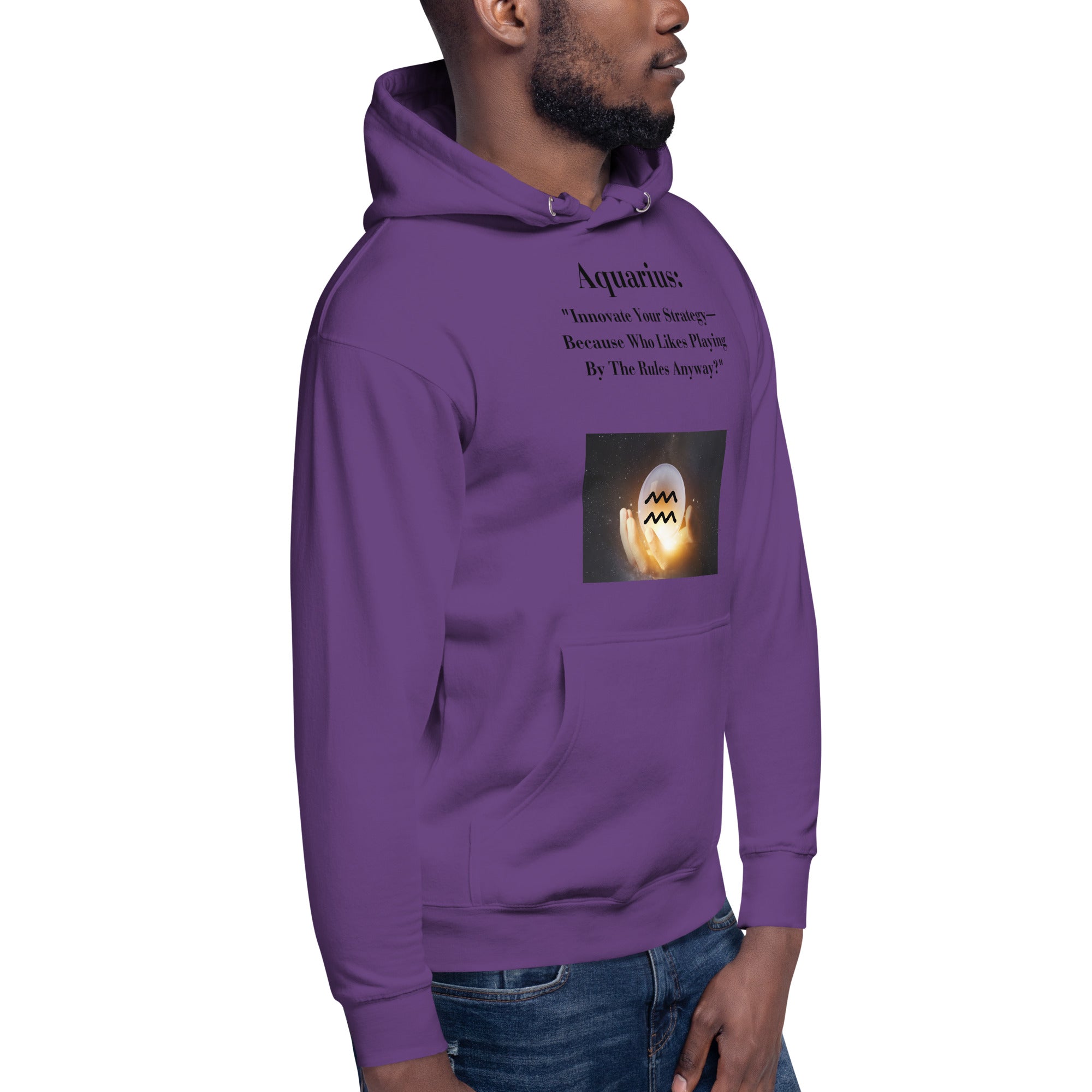 ChessStrology Zodiac Unisex Aquarius Hoodie