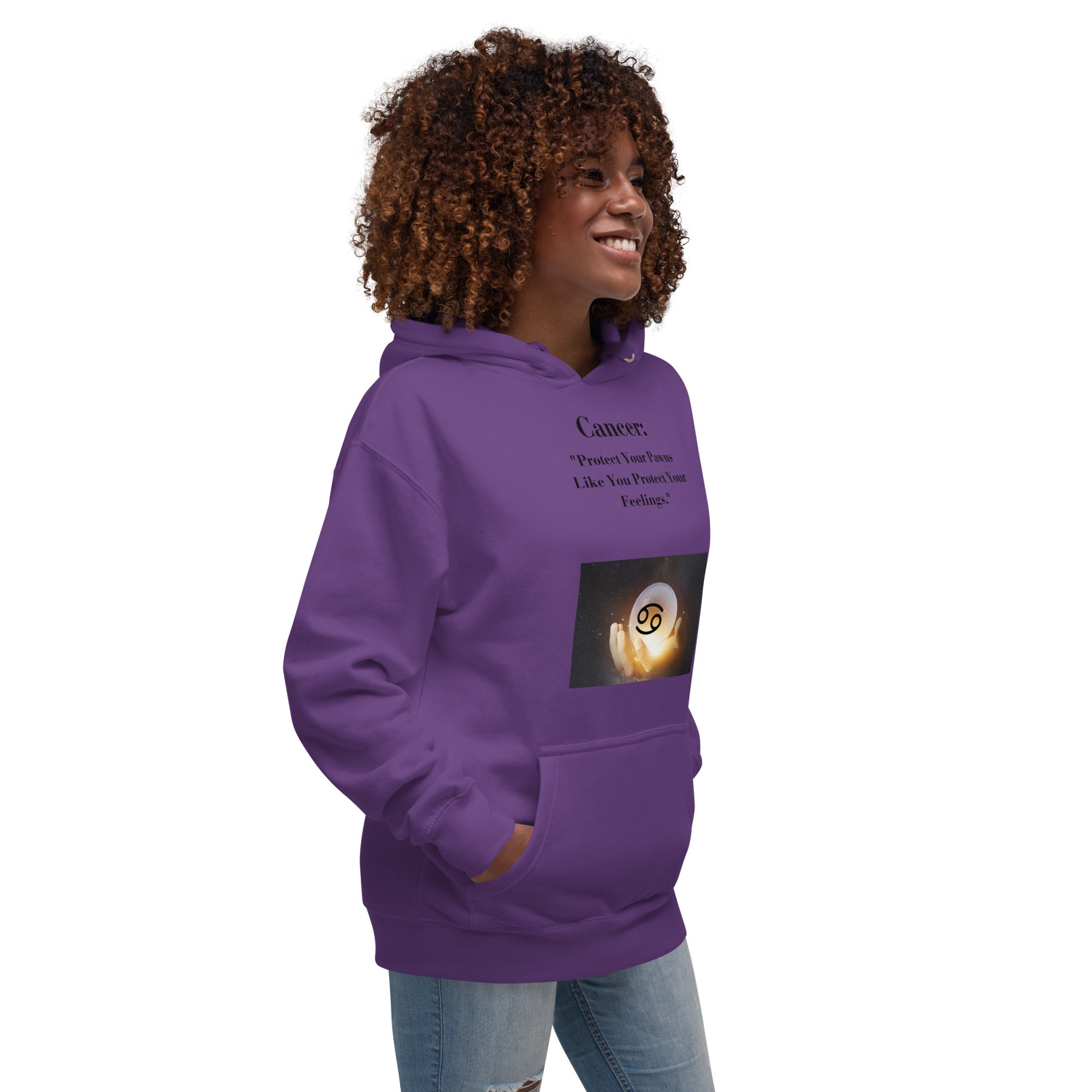 ChessStrology Zodiac Unisex Cancer Hoodie