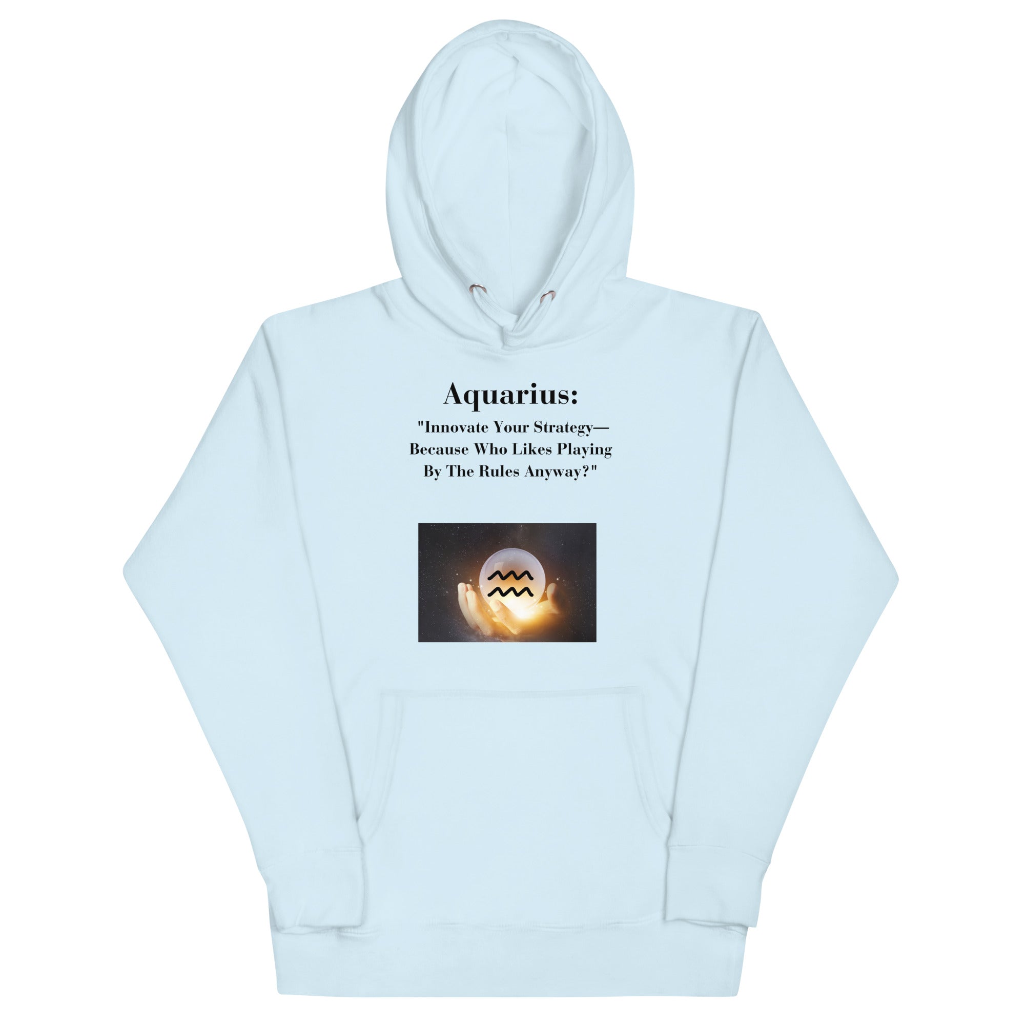 ChessStrology Zodiac Unisex Aquarius Hoodie