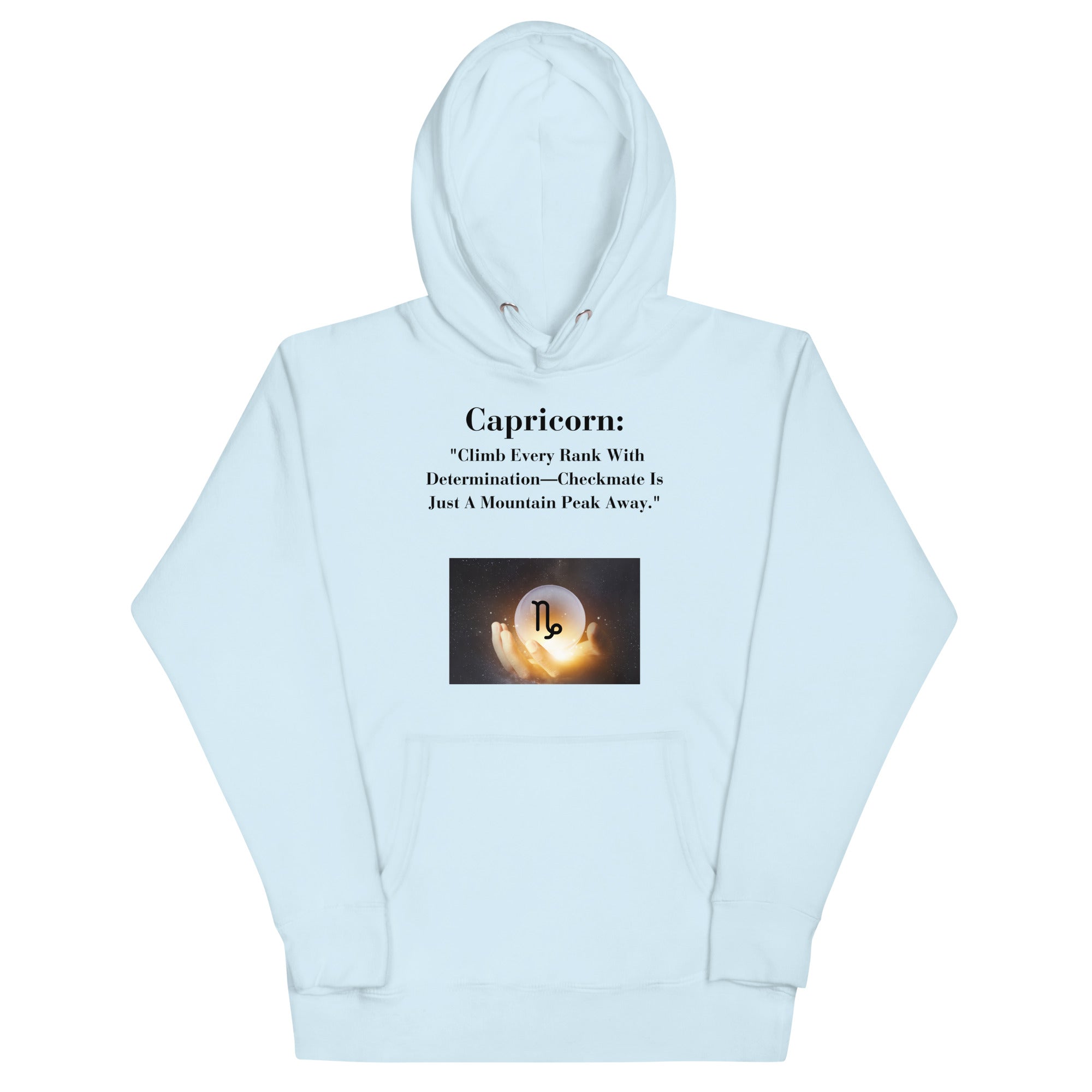 ChessStrology Zodiac Unisex Capricorn Hoodie