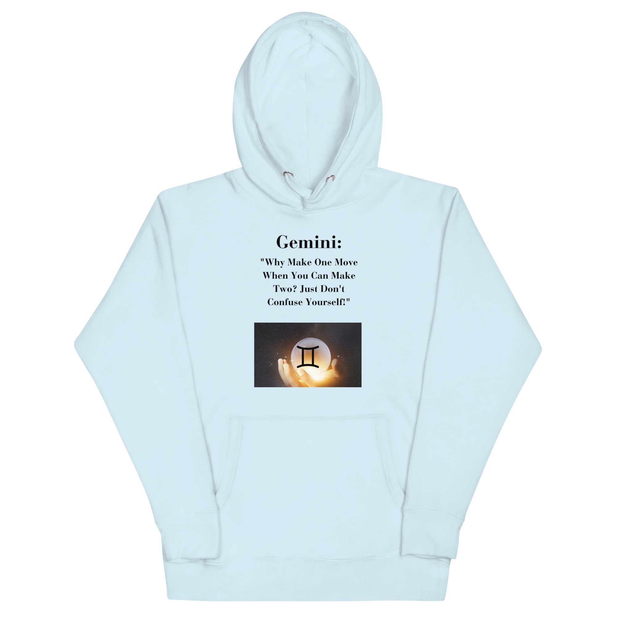 ChessStrology Zodiac Unisex Gemini Hoodie