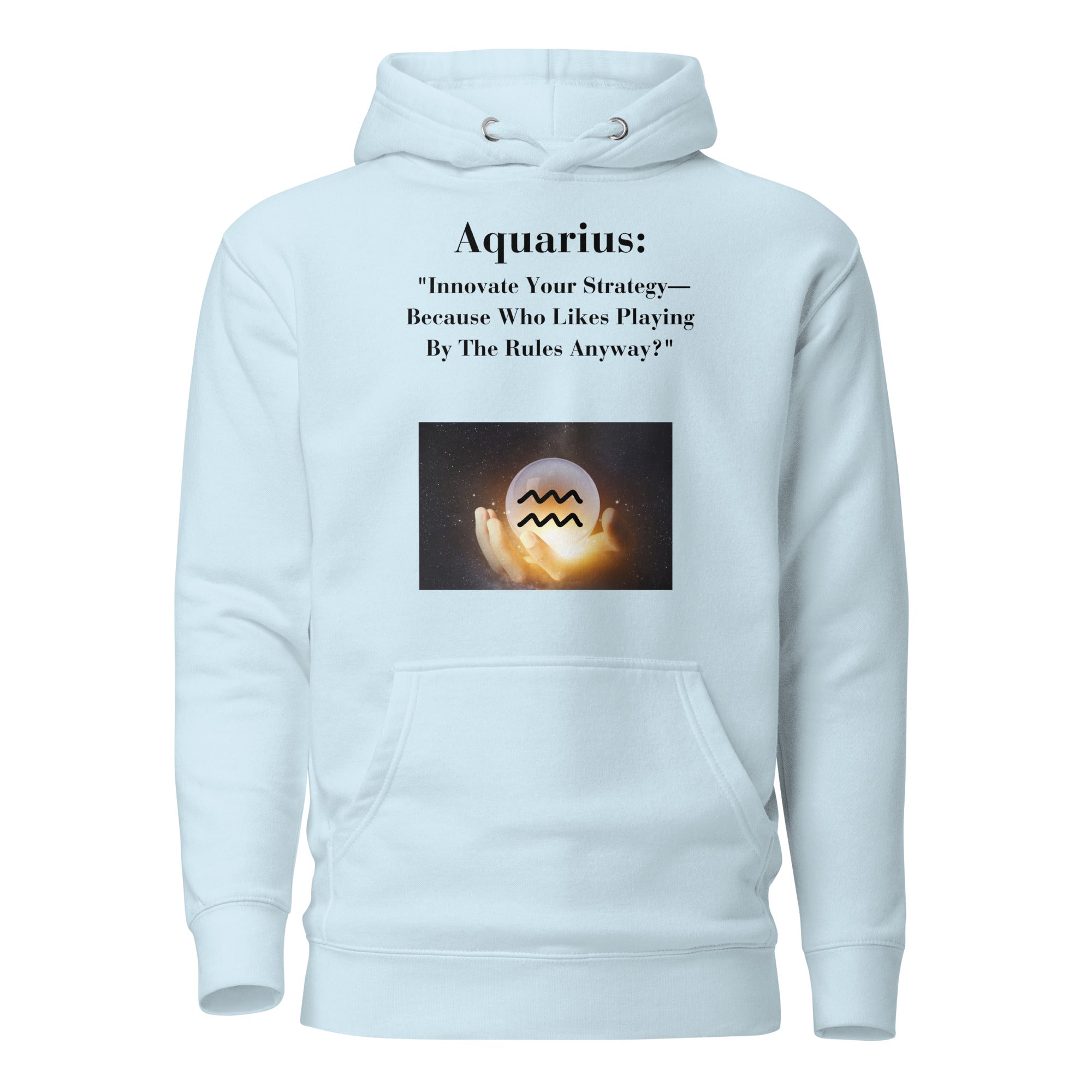 ChessStrology Zodiac Unisex Aquarius Hoodie