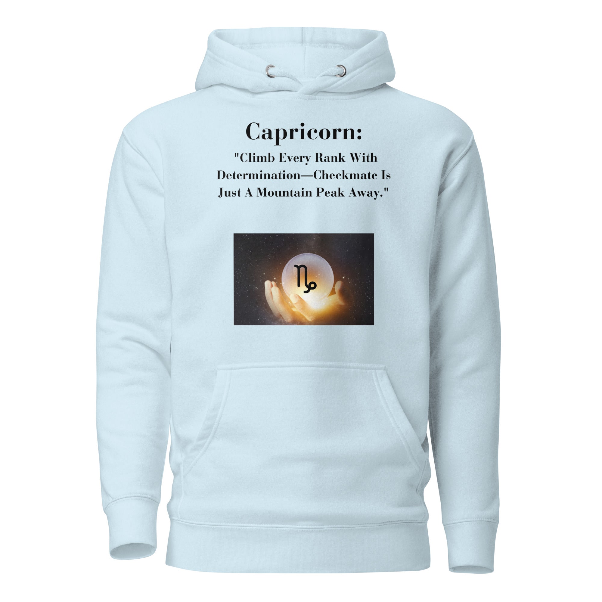 ChessStrology Zodiac Unisex Capricorn Hoodie