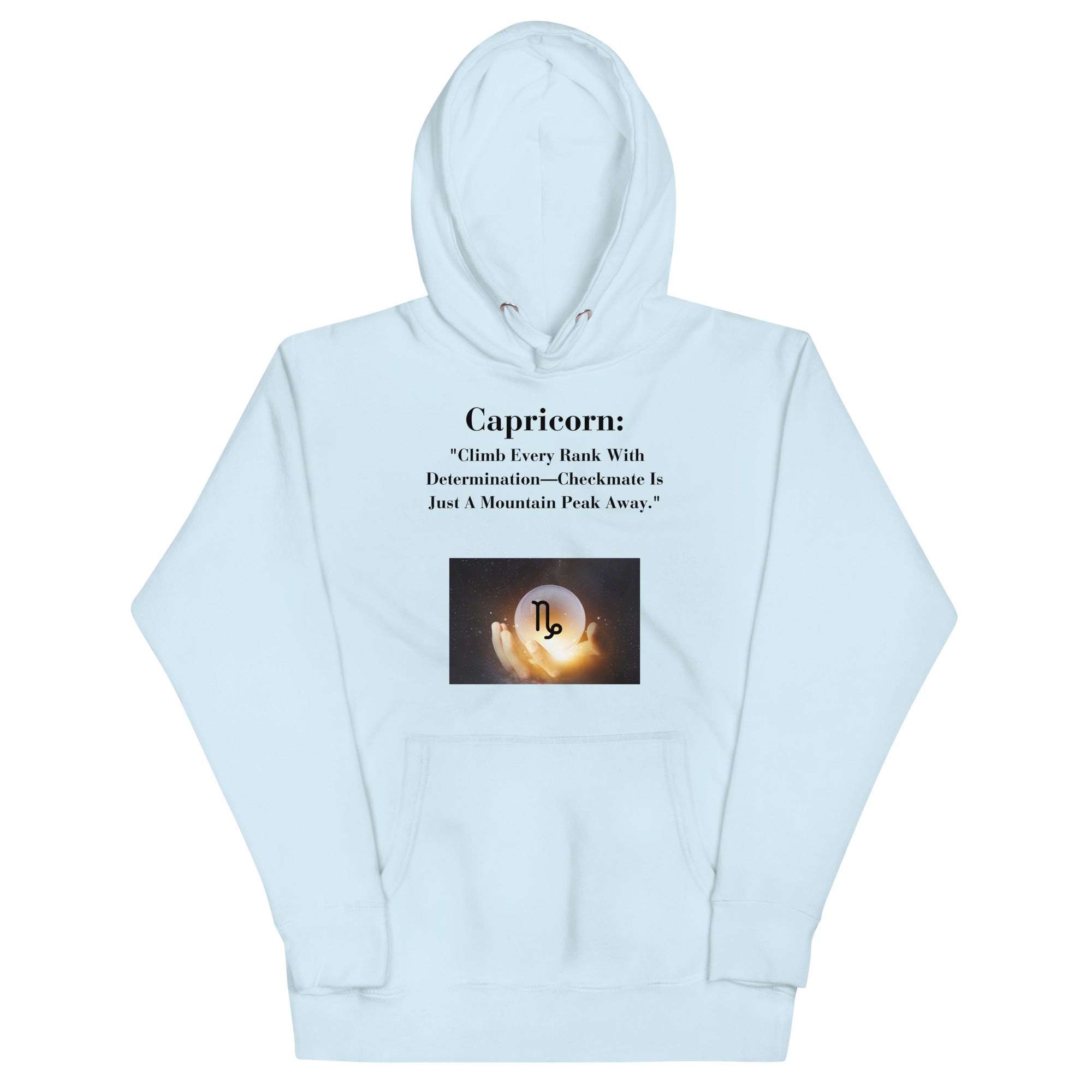 ChessStrology Zodiac Unisex Capricorn Hoodie