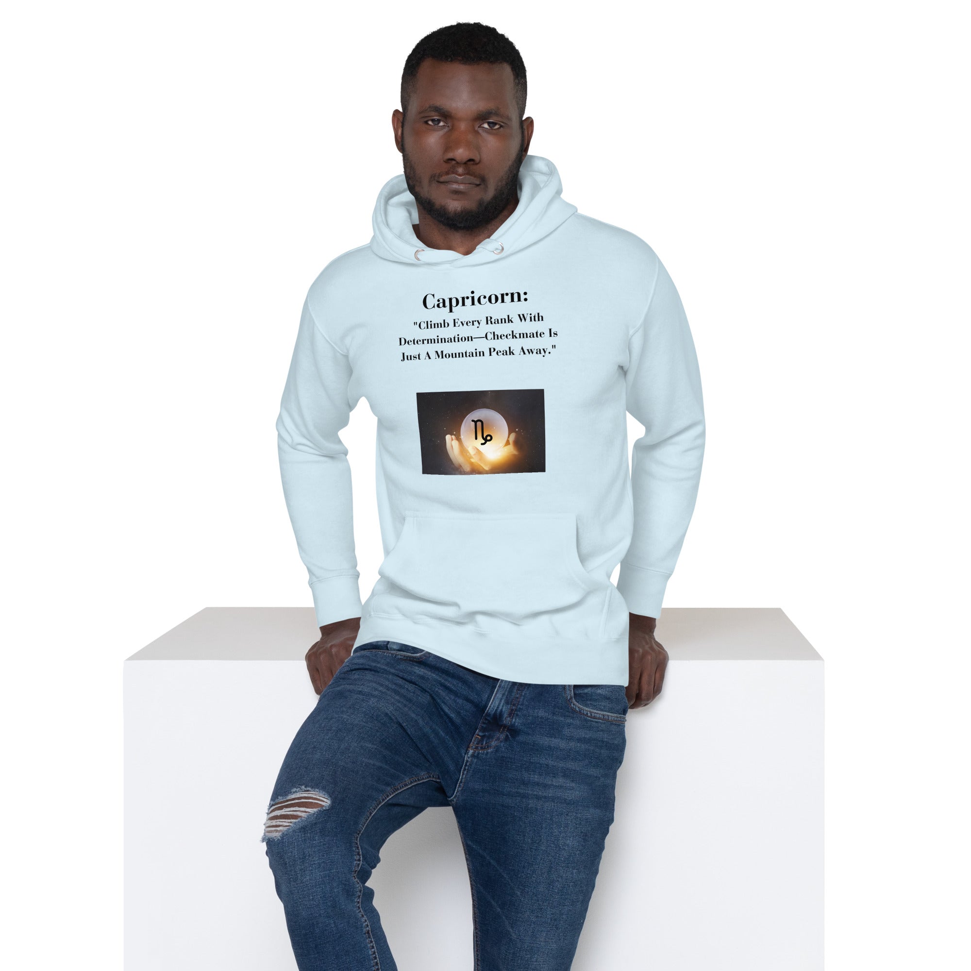 ChessStrology Zodiac Unisex Capricorn Hoodie