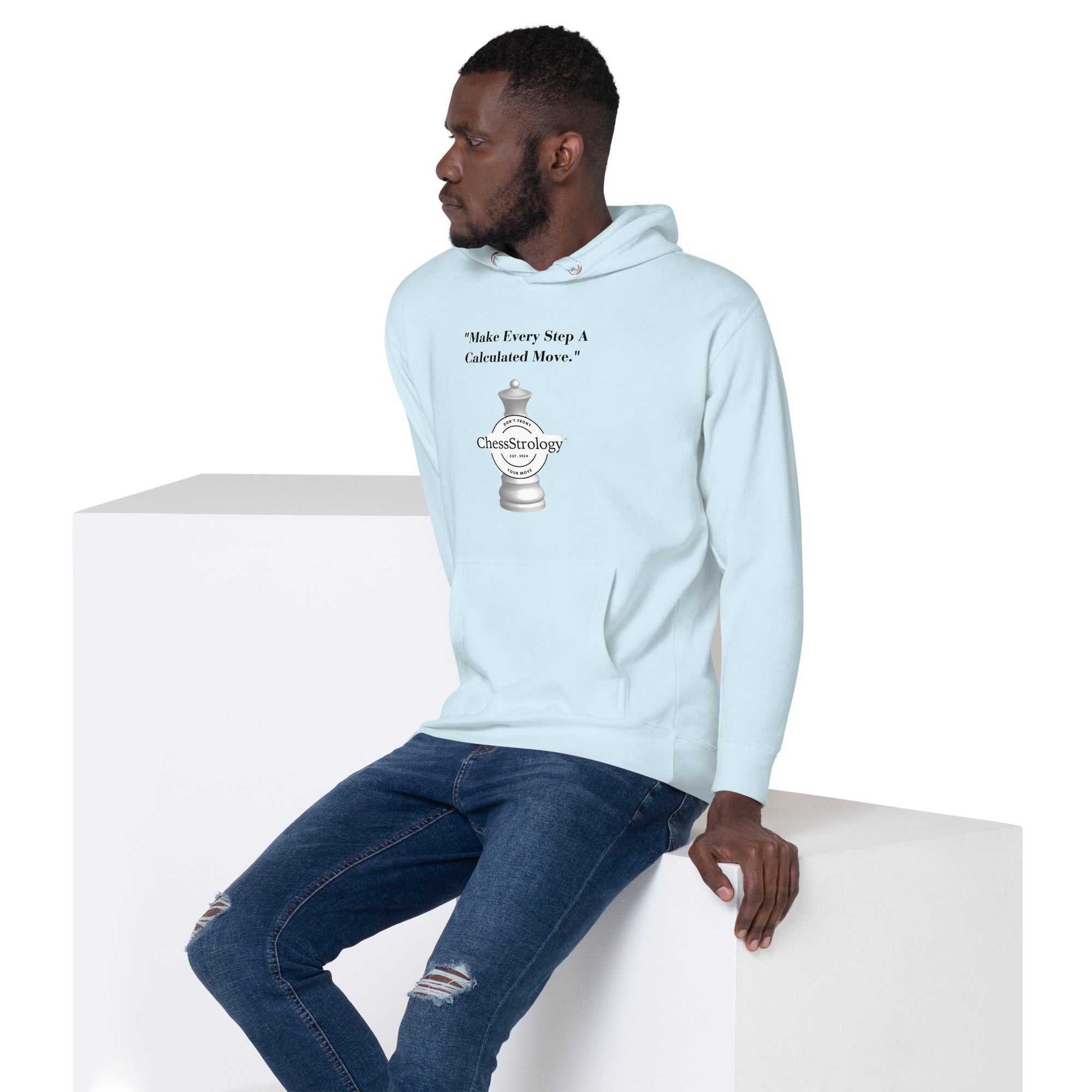 ChessStrology Make Every Step A Calculated Move Unisex Hoodie