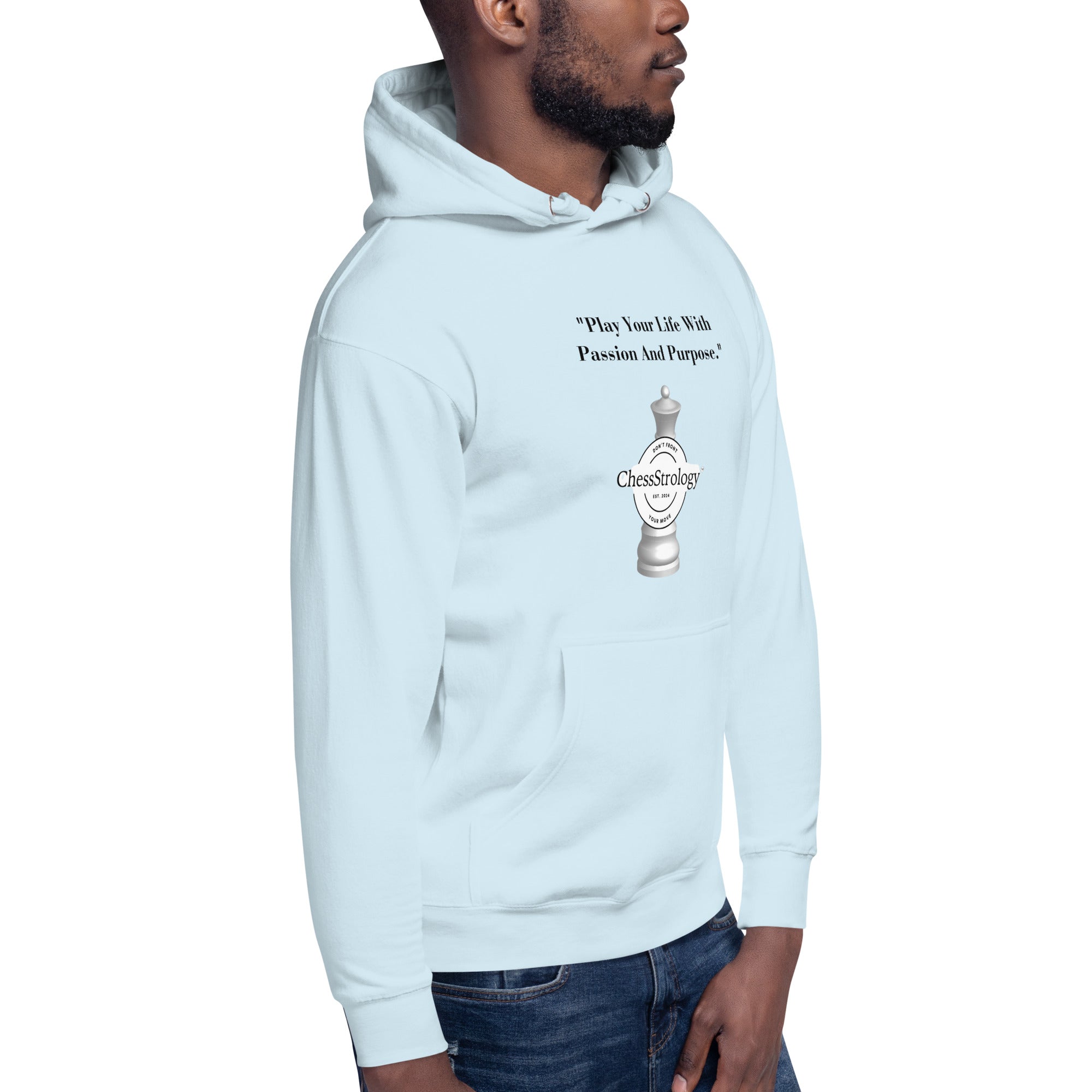 ChessStrology Play Your Life With Passion And Purpose Unisex Hoodie