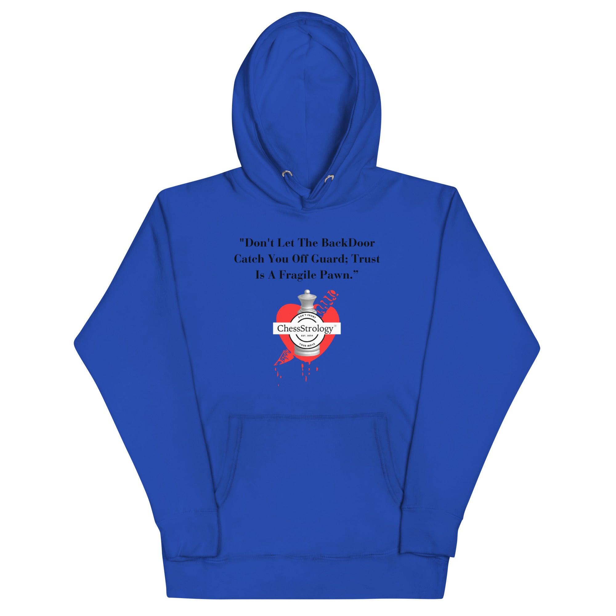 ChessStrology Don't Let The Backdoor Catch You Unisex Hoodie