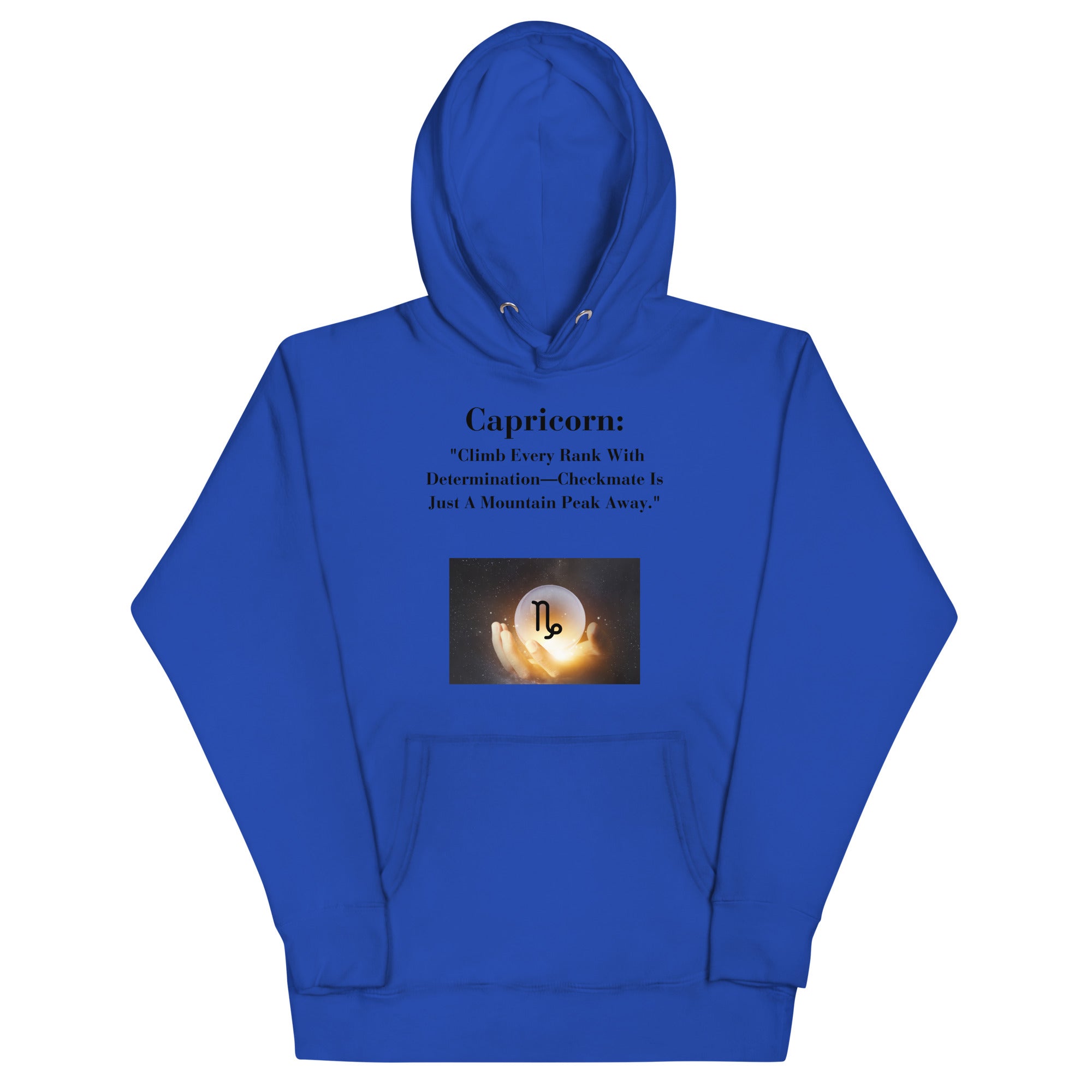 ChessStrology Zodiac Unisex Capricorn Hoodie