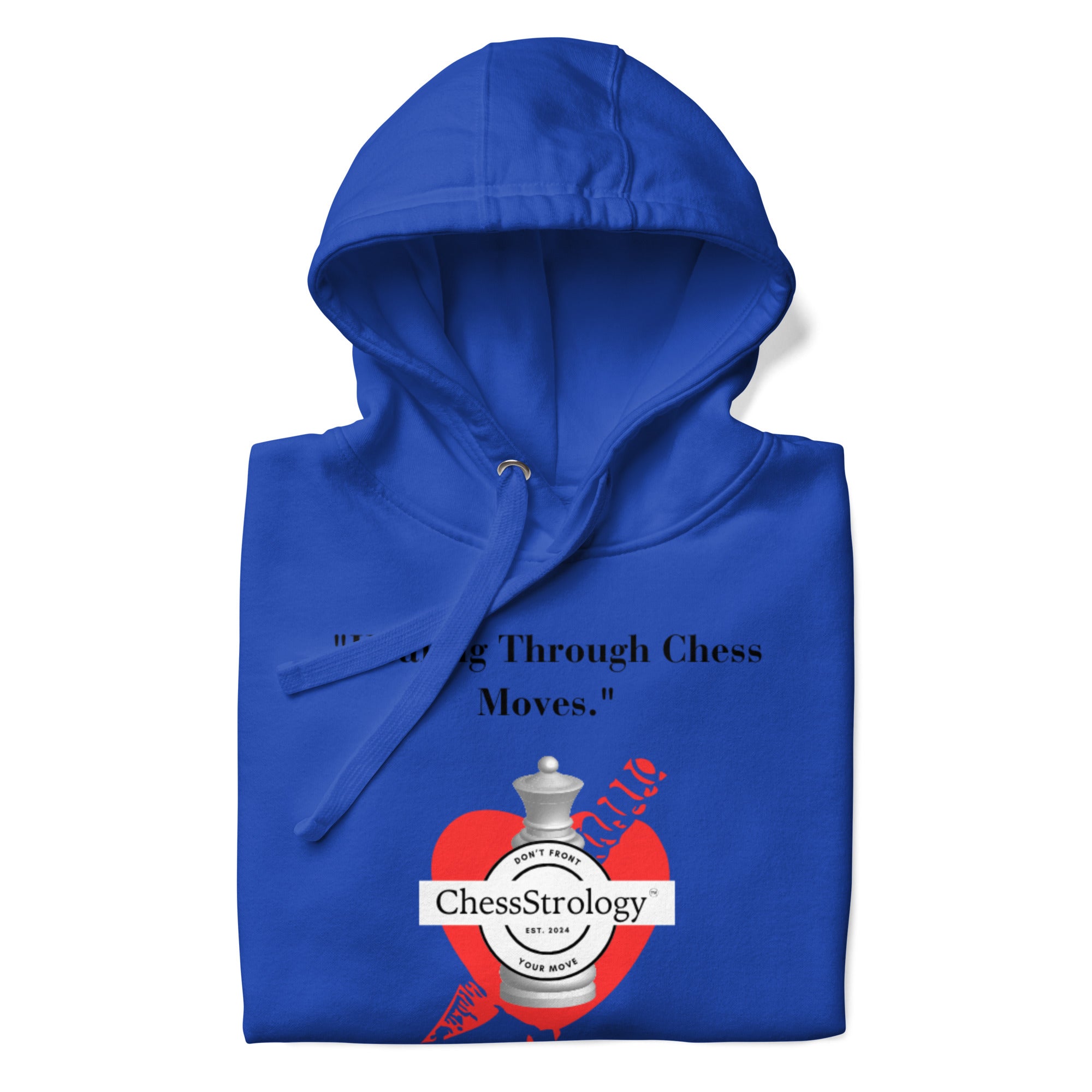 ChessStrology Healing Through Chess Moves Unisex Hoodie